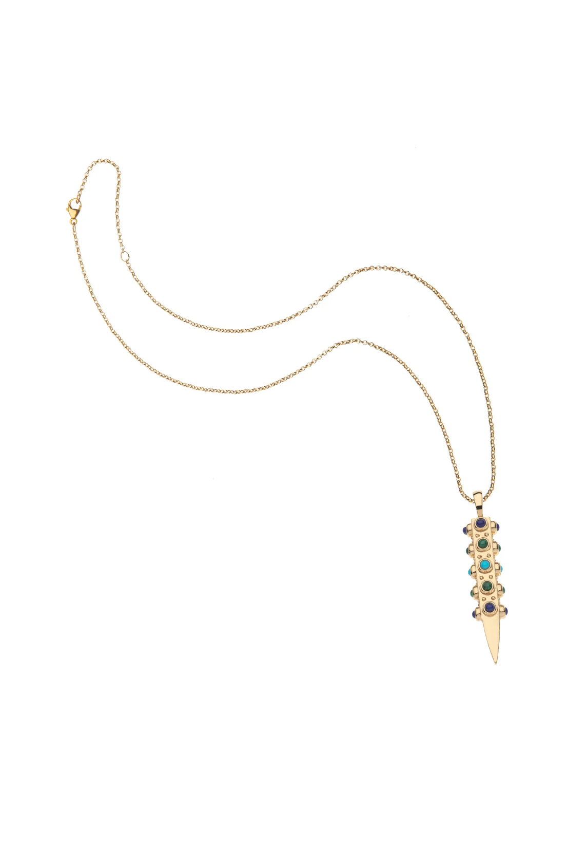 STRONG STONE COLLECTOR SUN RAY- ADJ DELICATE CHAIN - Necklaces - Sassanova