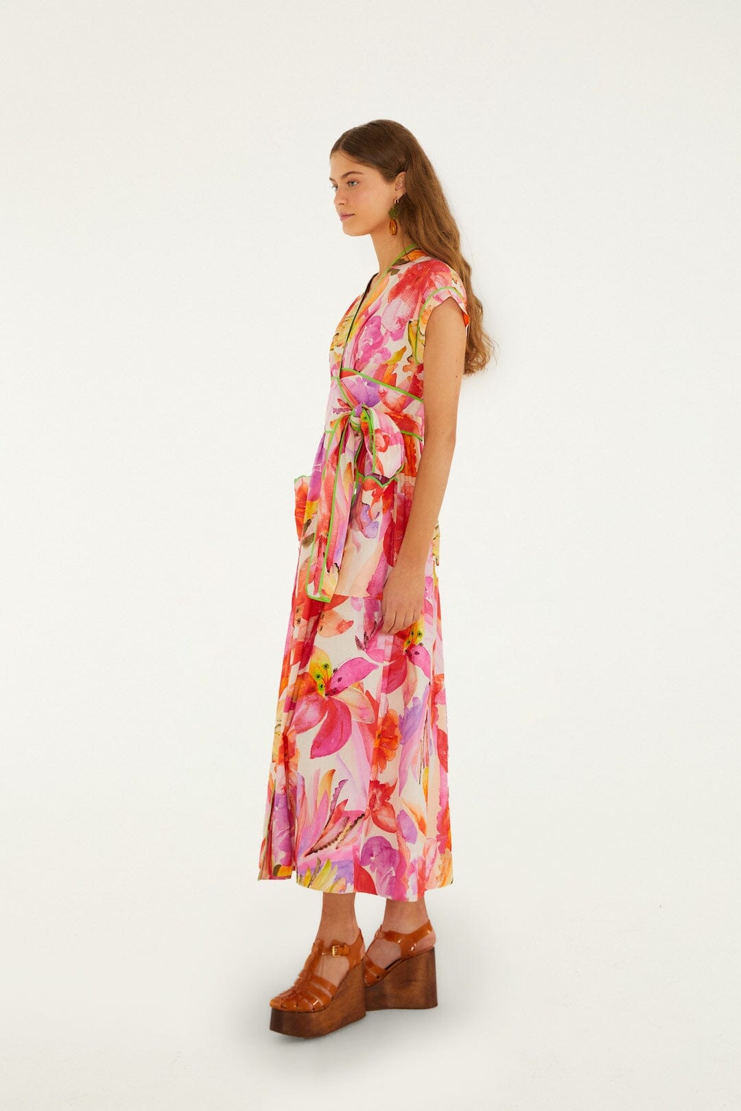 ARTSY FLORA MAXI DRESS - Dresses - Sassanova