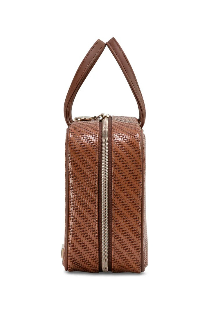 ROSEWOOD COGNAC MI TRAVELER BAG - sassanova