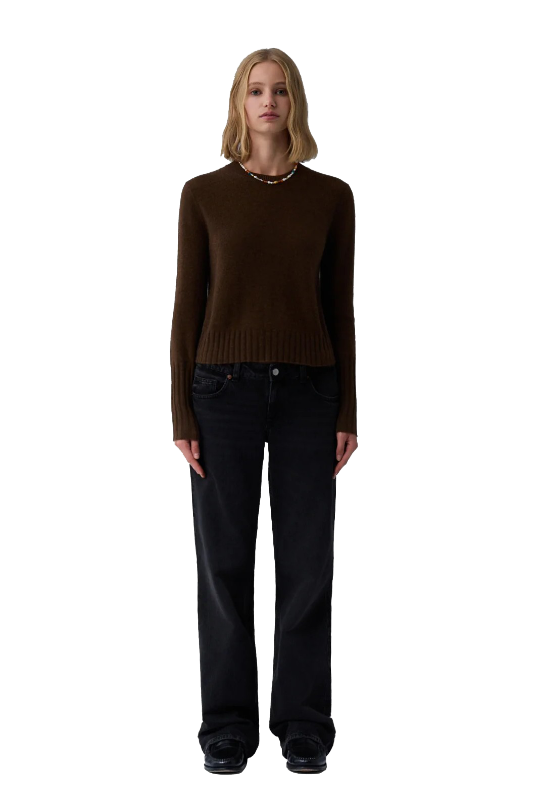 SHRUNKEN CREW - Sweaters - Sassanova