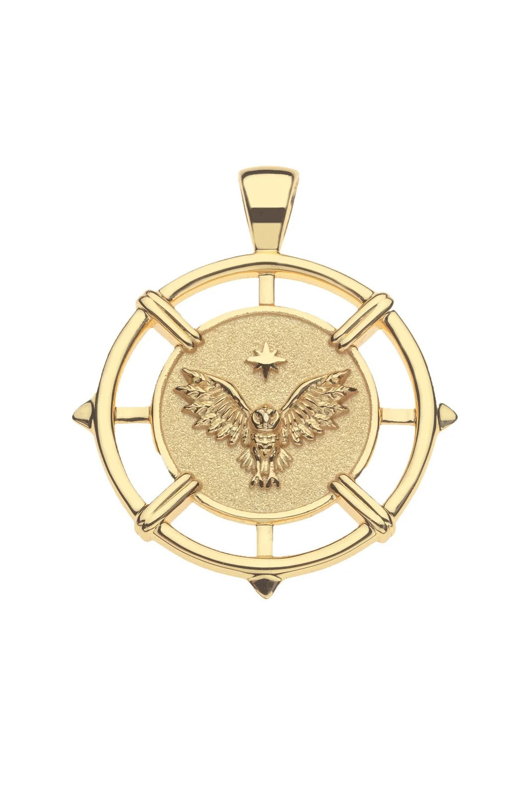 GRACE OWL ORIGINAL NECKLACE- DRAWN LINK CHAIN - Necklaces - Sassanova