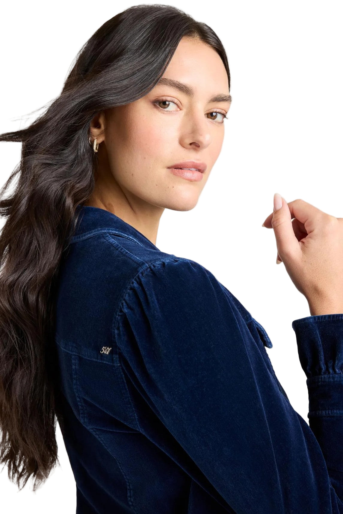 VELVET DENIM DERYN JACKET-sassanova