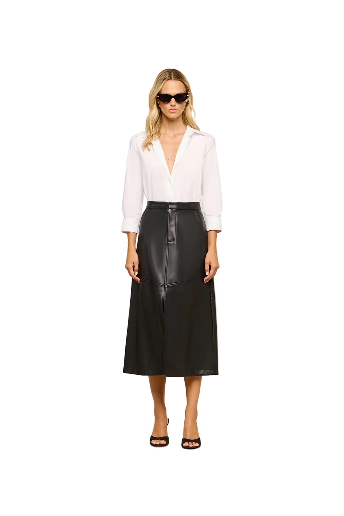 ROBYN ALINE MIDI SKIRT Sassanova