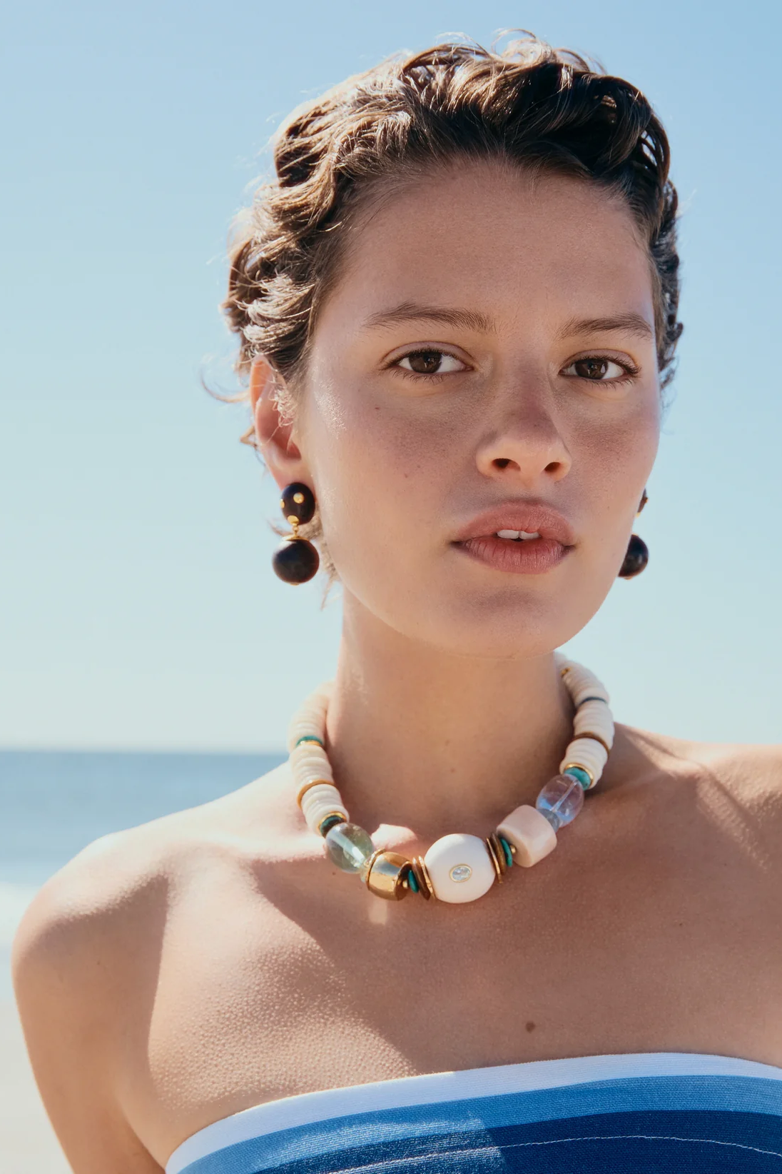 NOPALES EARRINGS- ACACIA BRWN - Earrings - Sassanova