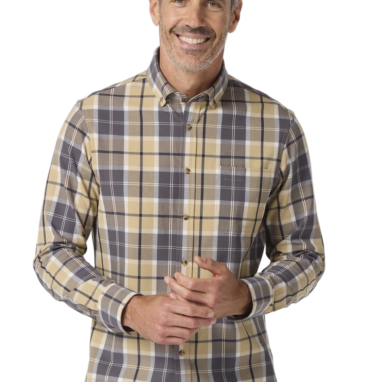 CITY FLANNEL LS SPORT SHIRT - Novaman