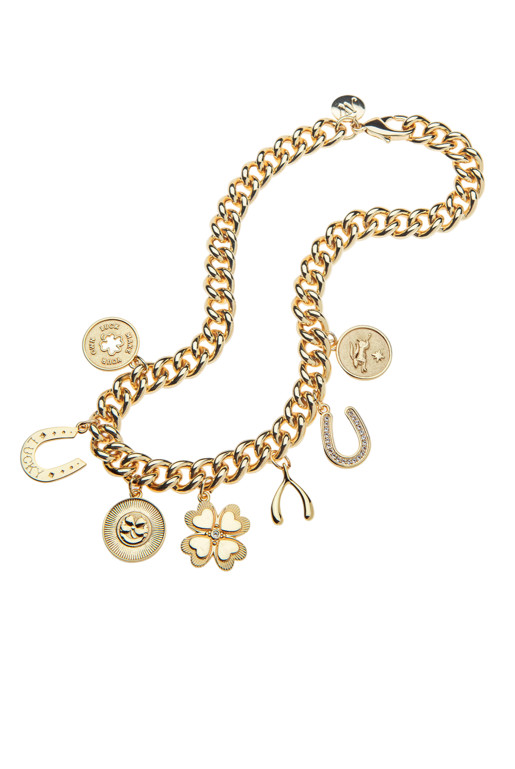 lucky charm necklace-sassanova