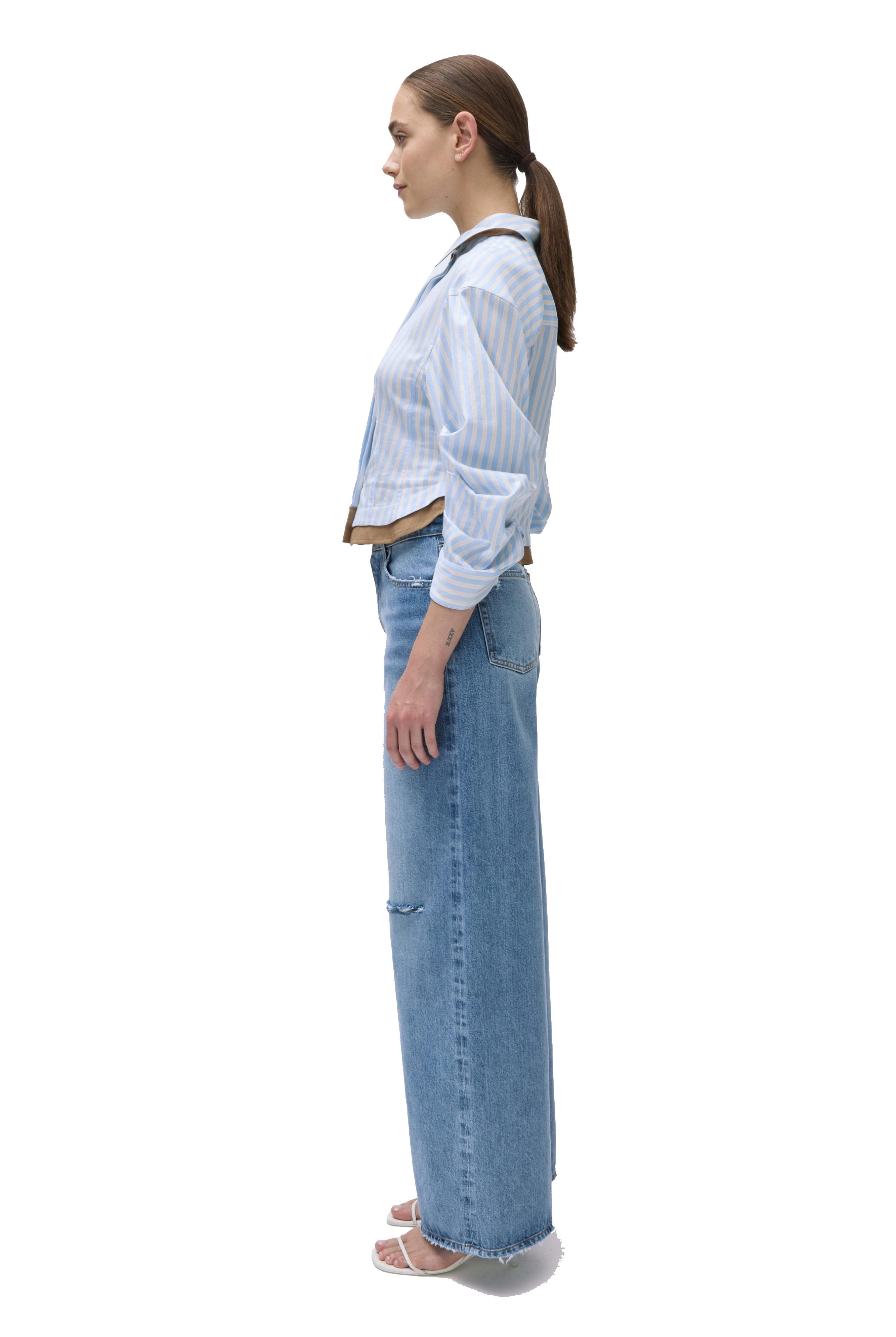 BOONE COMBO SHIRT - Blouses - Sassanova