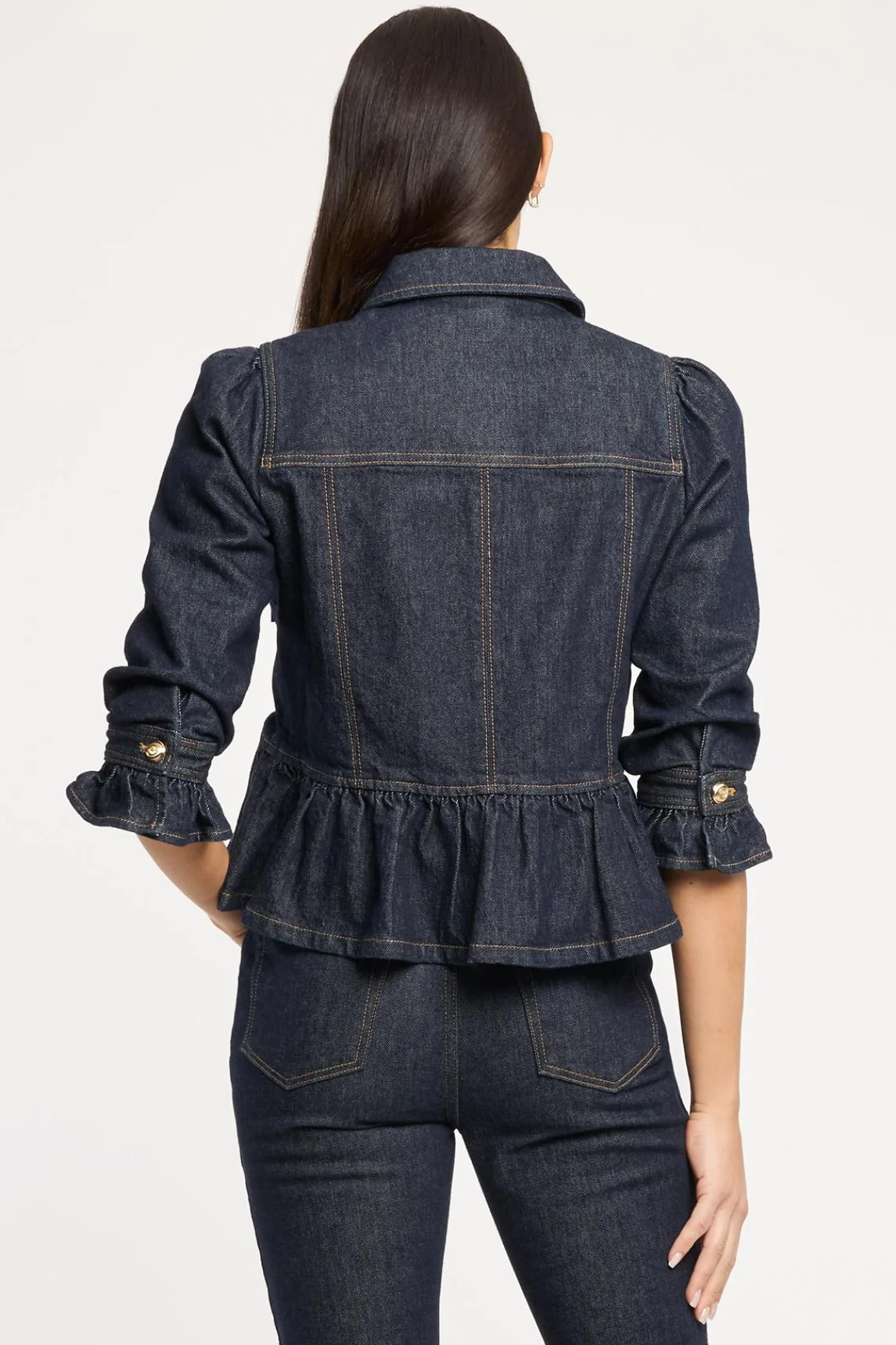 DENIM DELANIE JACKET - Jackets - Sassanova