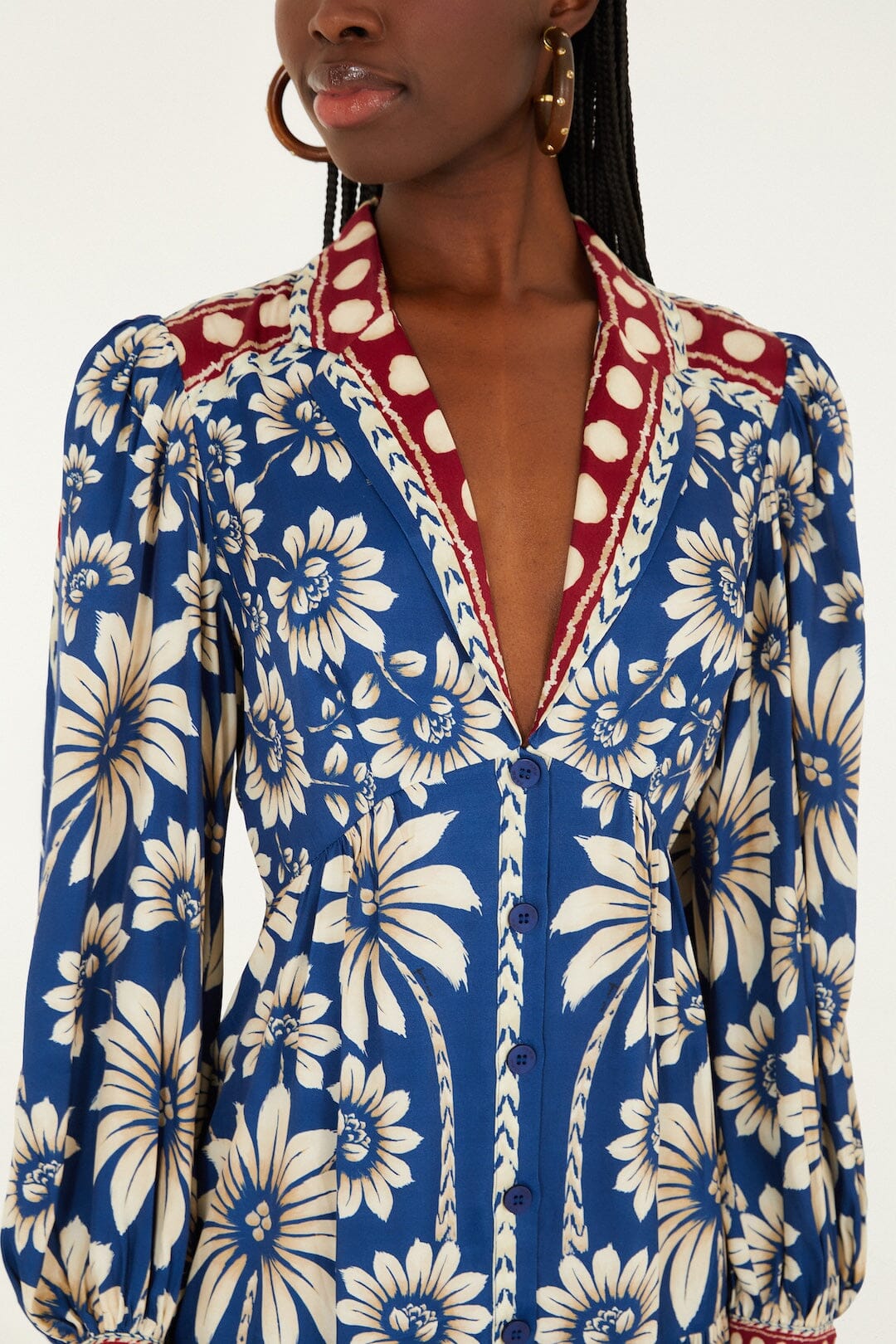 LUNA LS MINI DRESS - Dresses - Sassanova