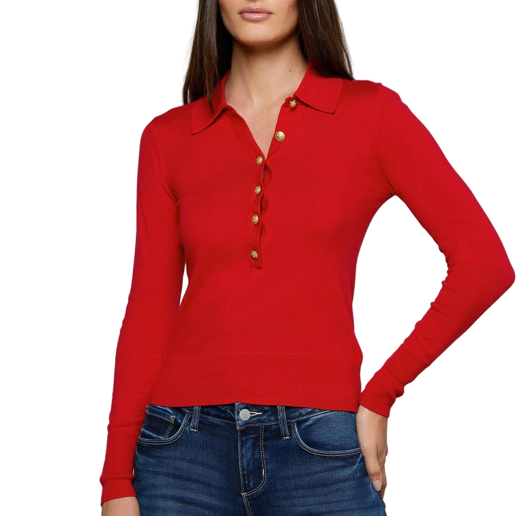 STERLING COLLARED SWEATER-Sassanova
