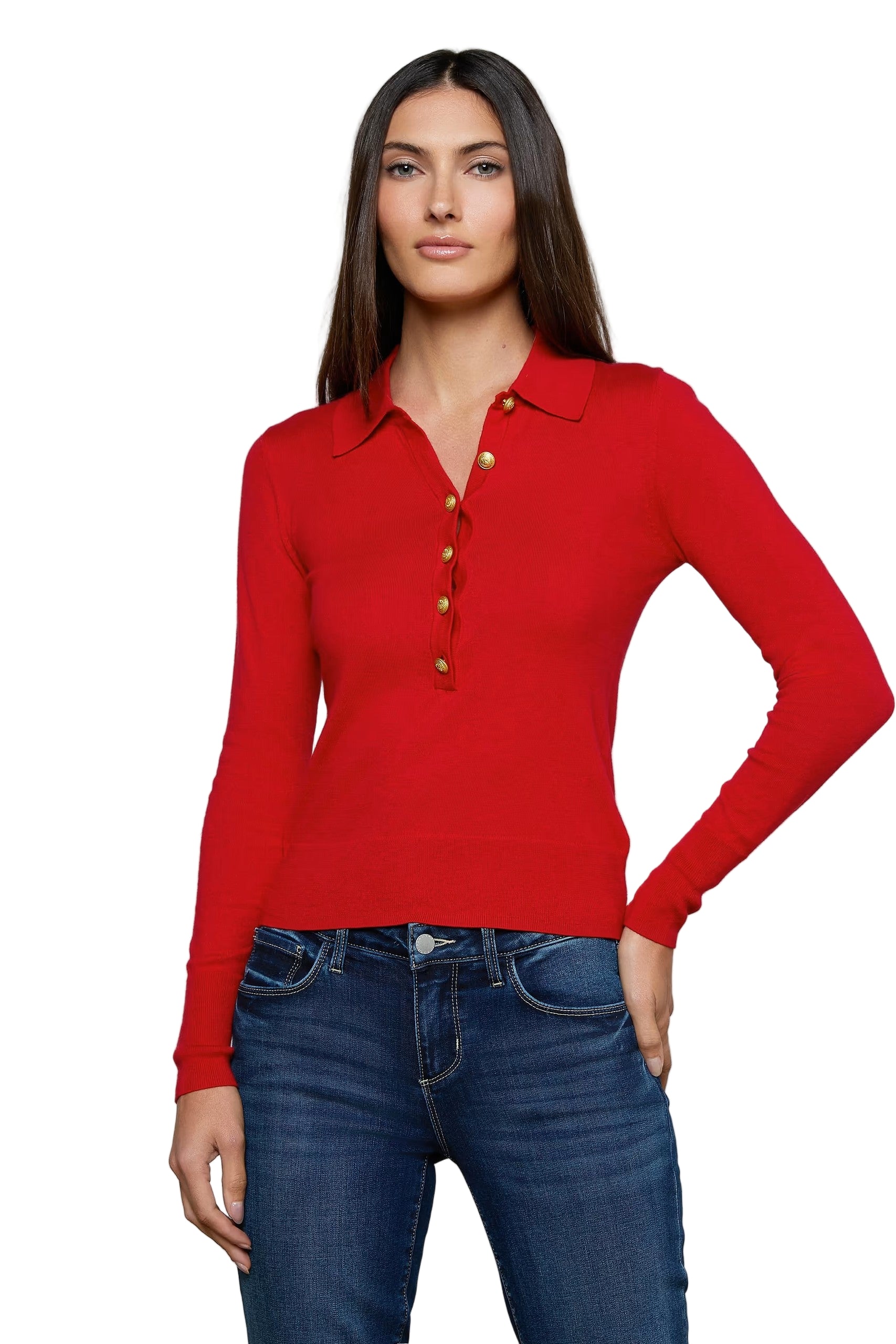 STERLING COLLARED SWEATER-Sassanova
