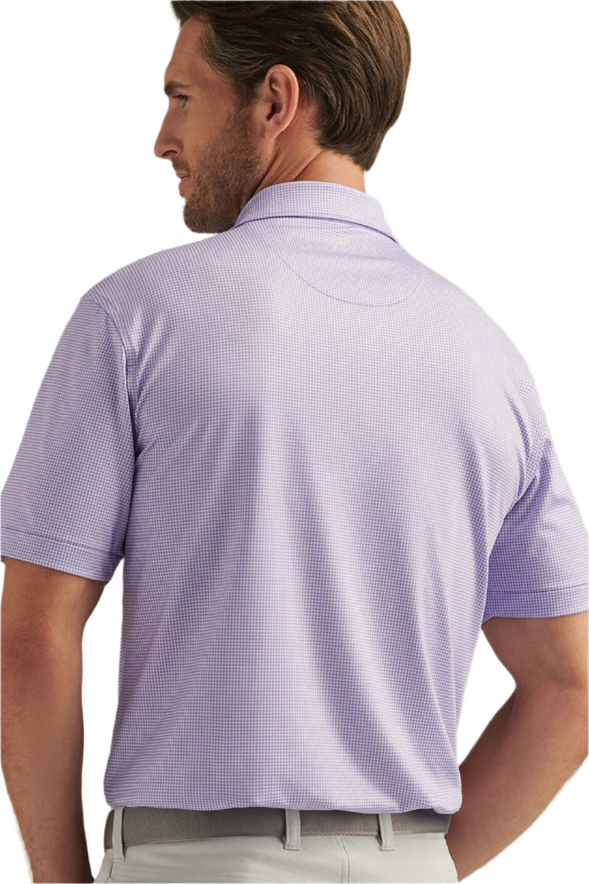 GINGHAM PERFORMANCE POLO
novaman