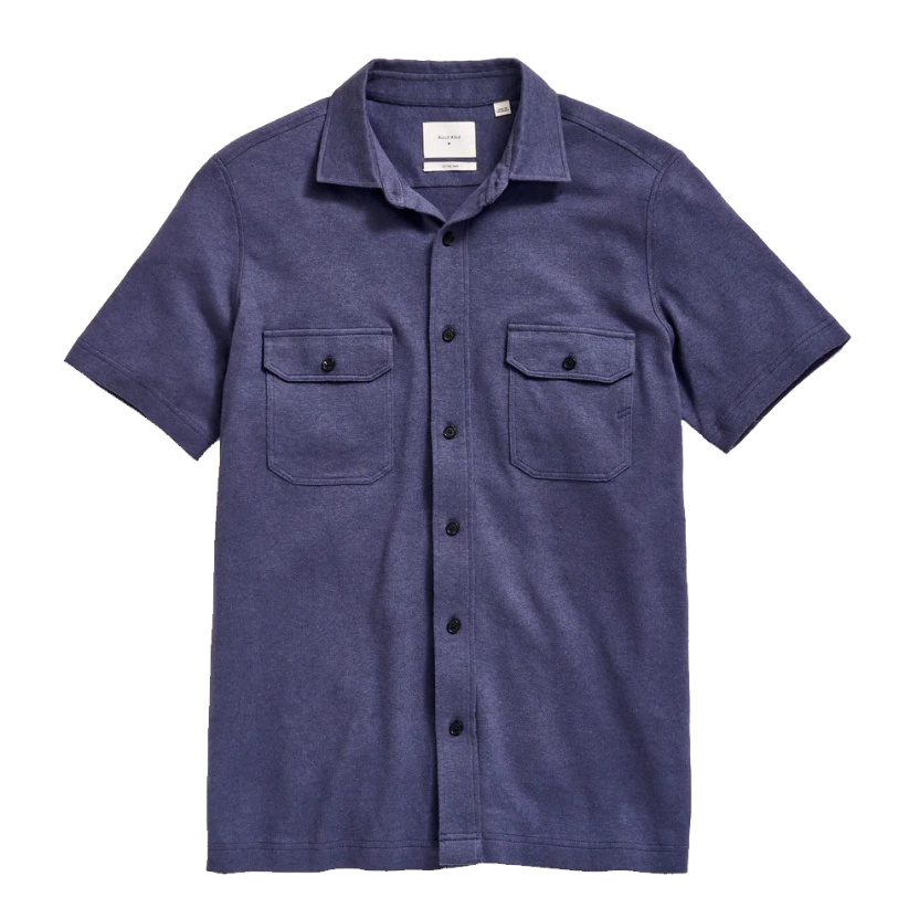 COTTON KNIT SPORT SHIRT - Short Sleeved Shirts - Novaman
