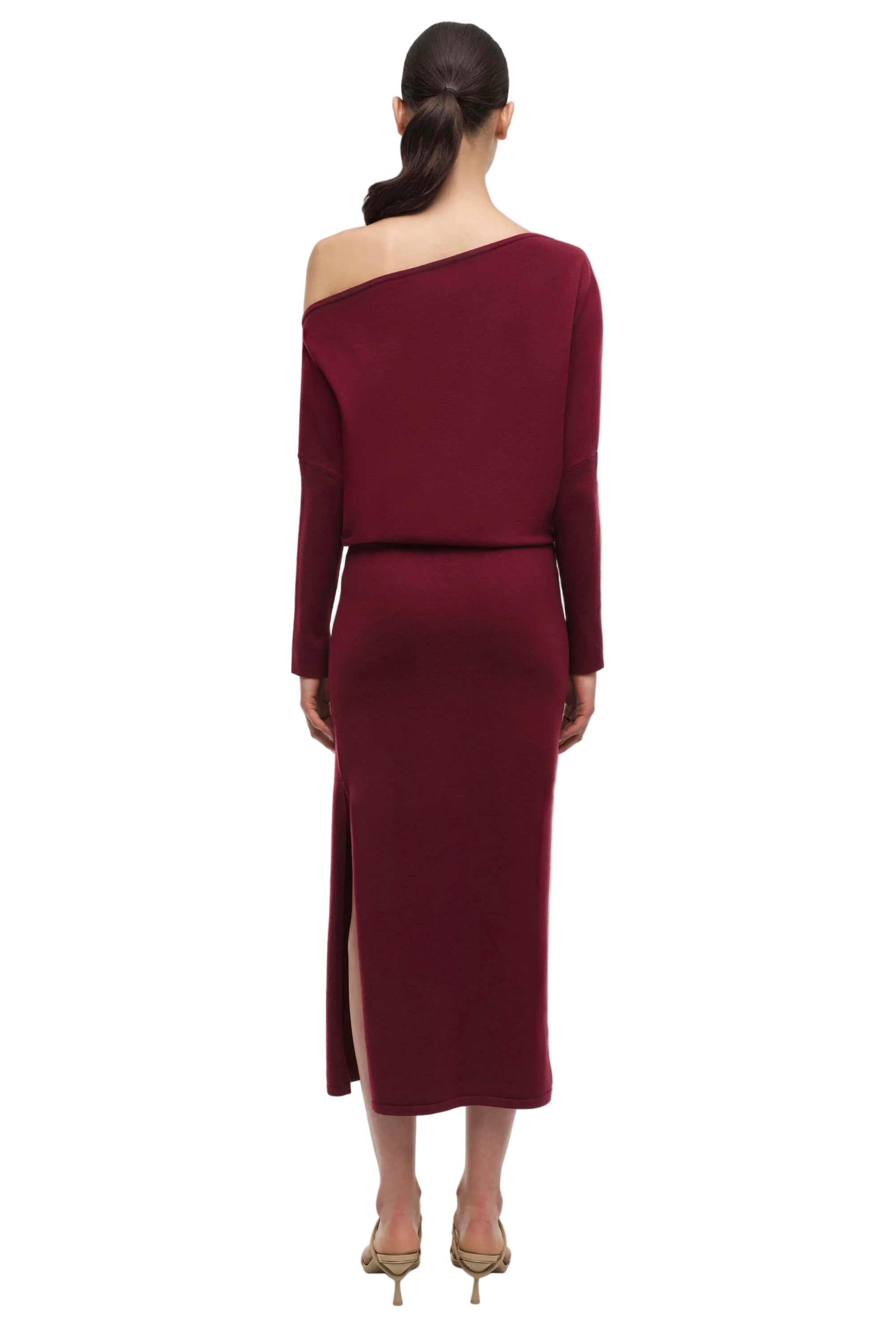 JANESE OFF SHOULDER MIDI DRESS
sassanova