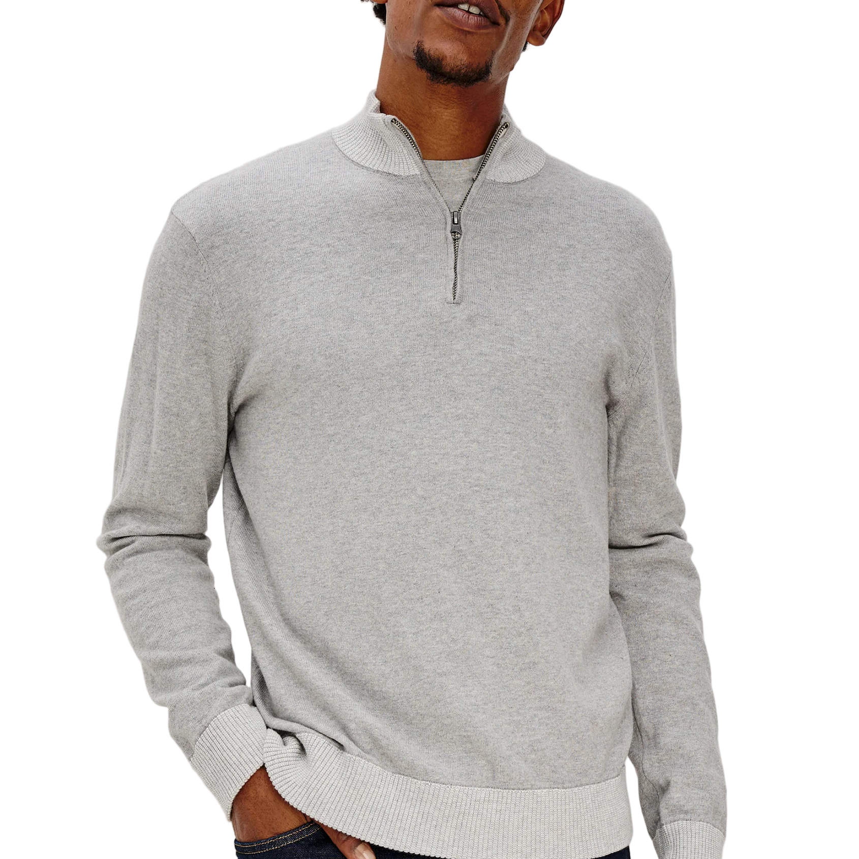 WAYLON 1/4 ZIP SWEATER
sassanova