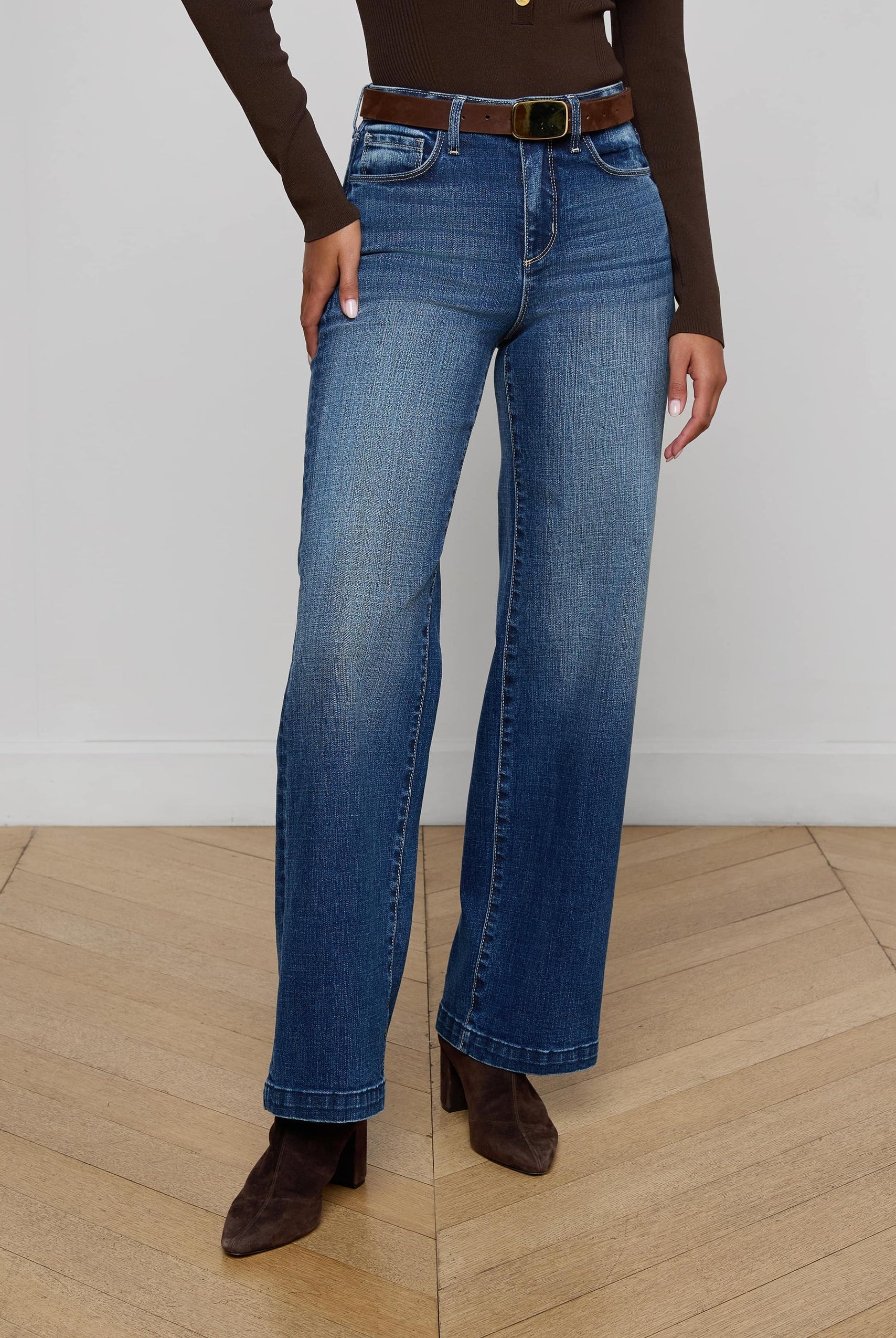 SCOTTIE H/R WIDE LEG - Jeans - Sassanova