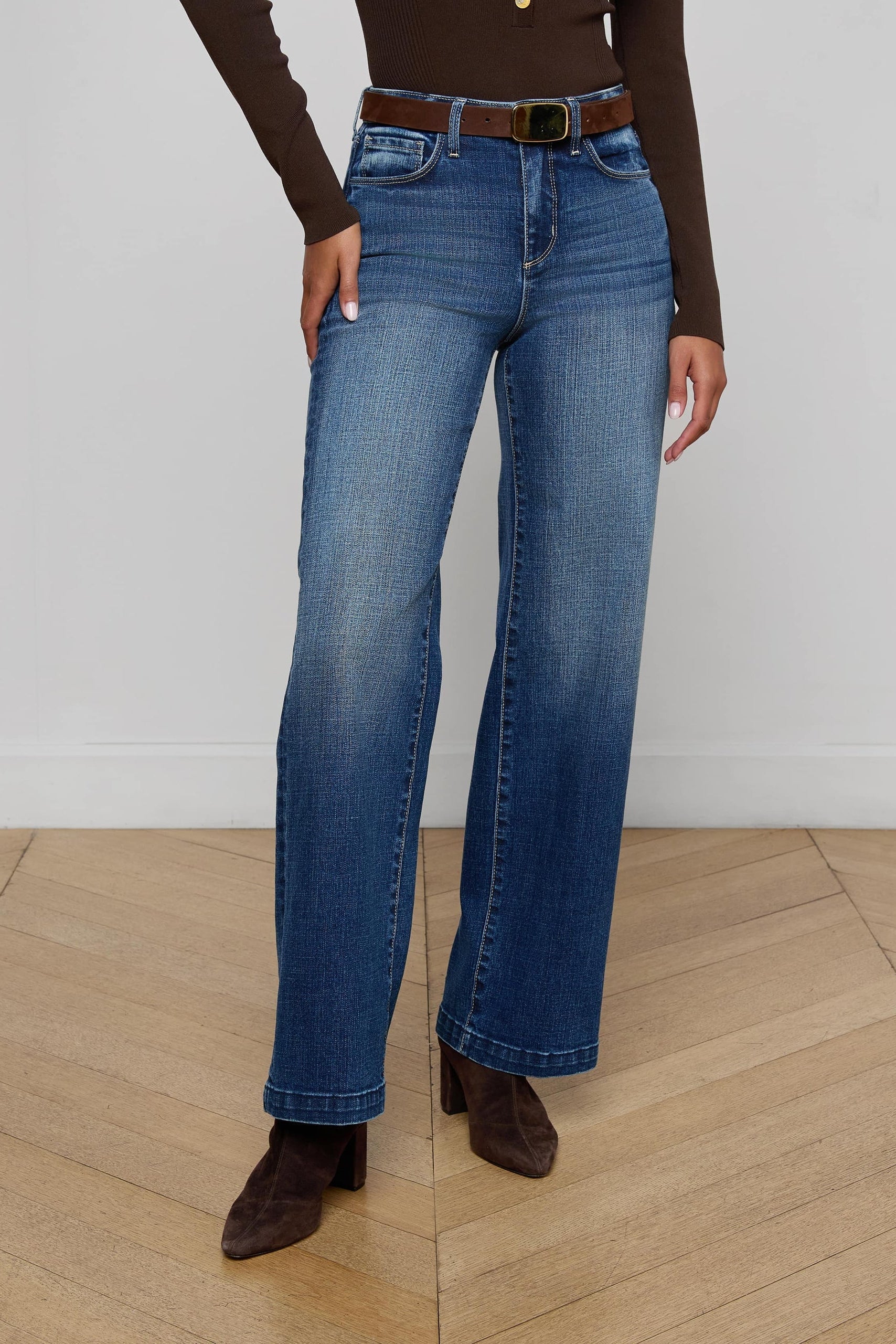 SCOTTIE H/R WIDE LEG - Jeans - Sassanova