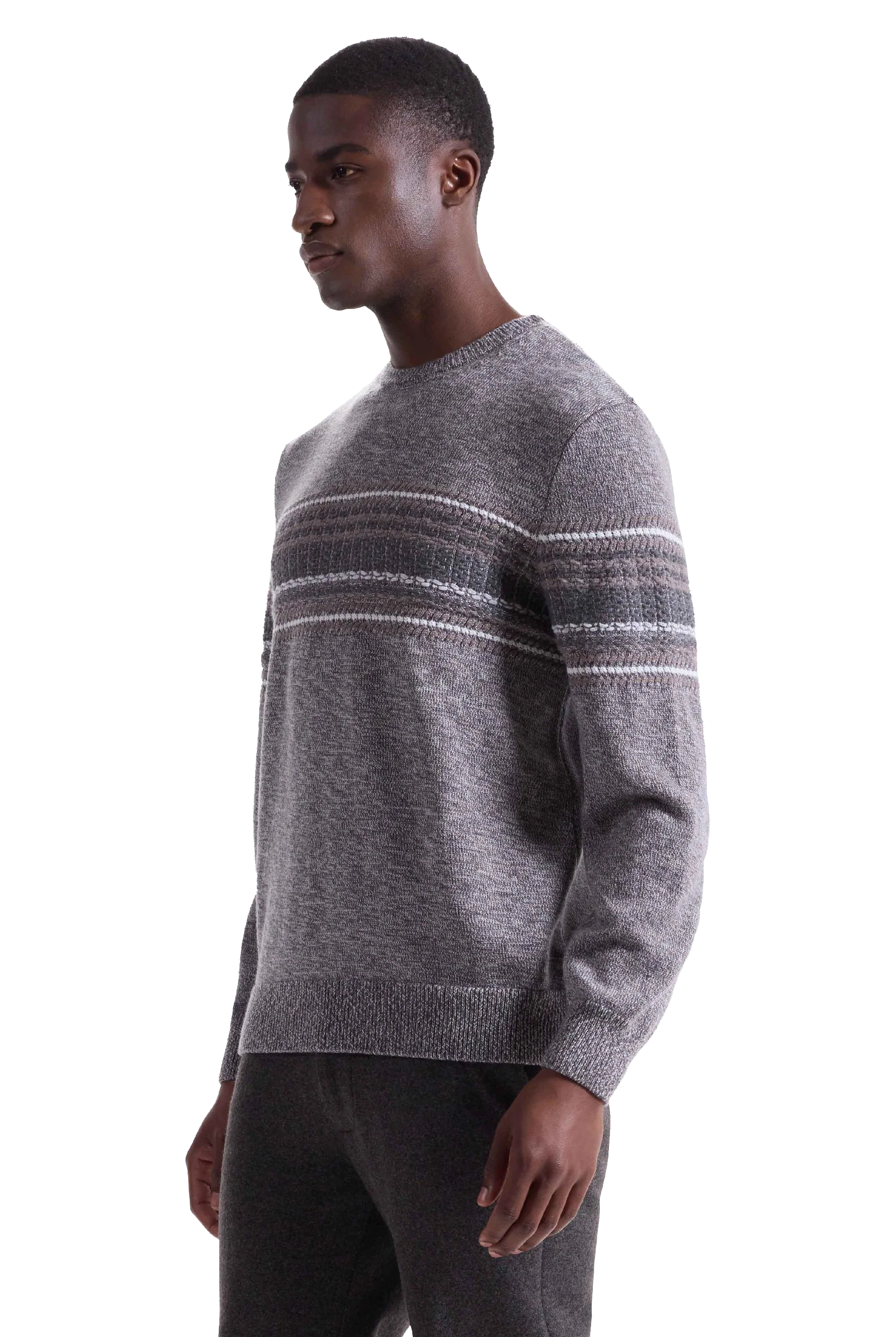 L/S CREW NECK SWEATER - Sweaters - Novaman