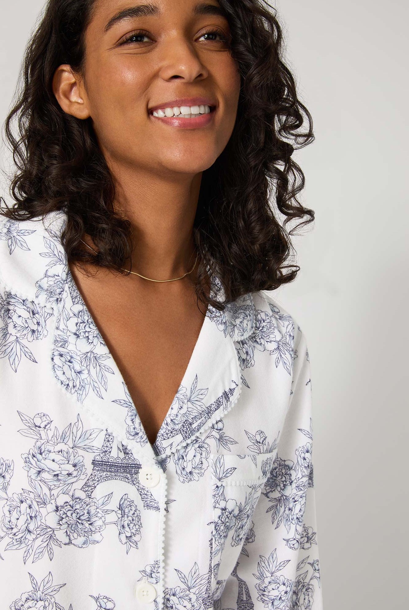 LA BELLE EIFFEL LS PAJAMA SET - Sassanova