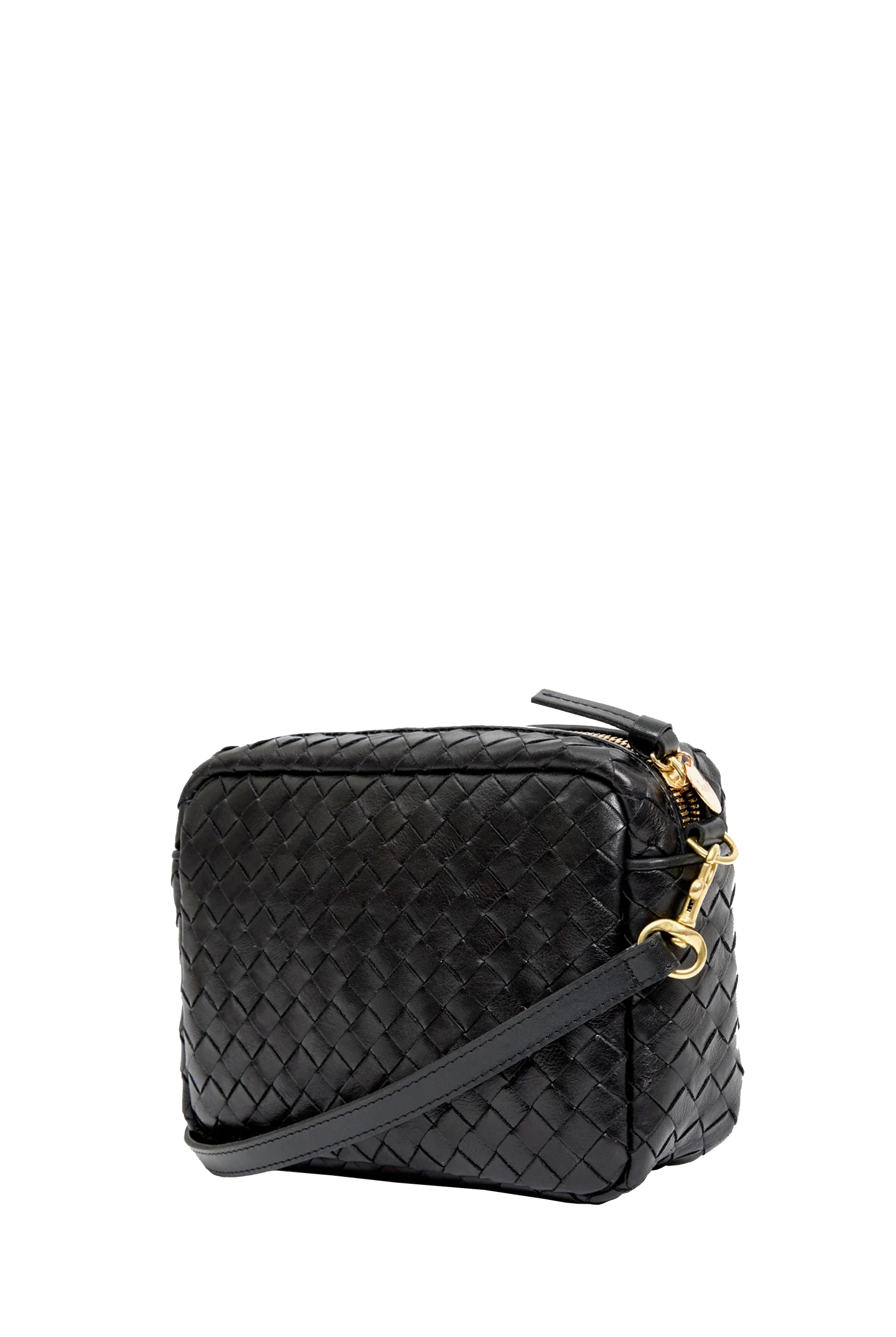 MIDI SAC WOVEN DIAGONAL - Handbags - Sassanova