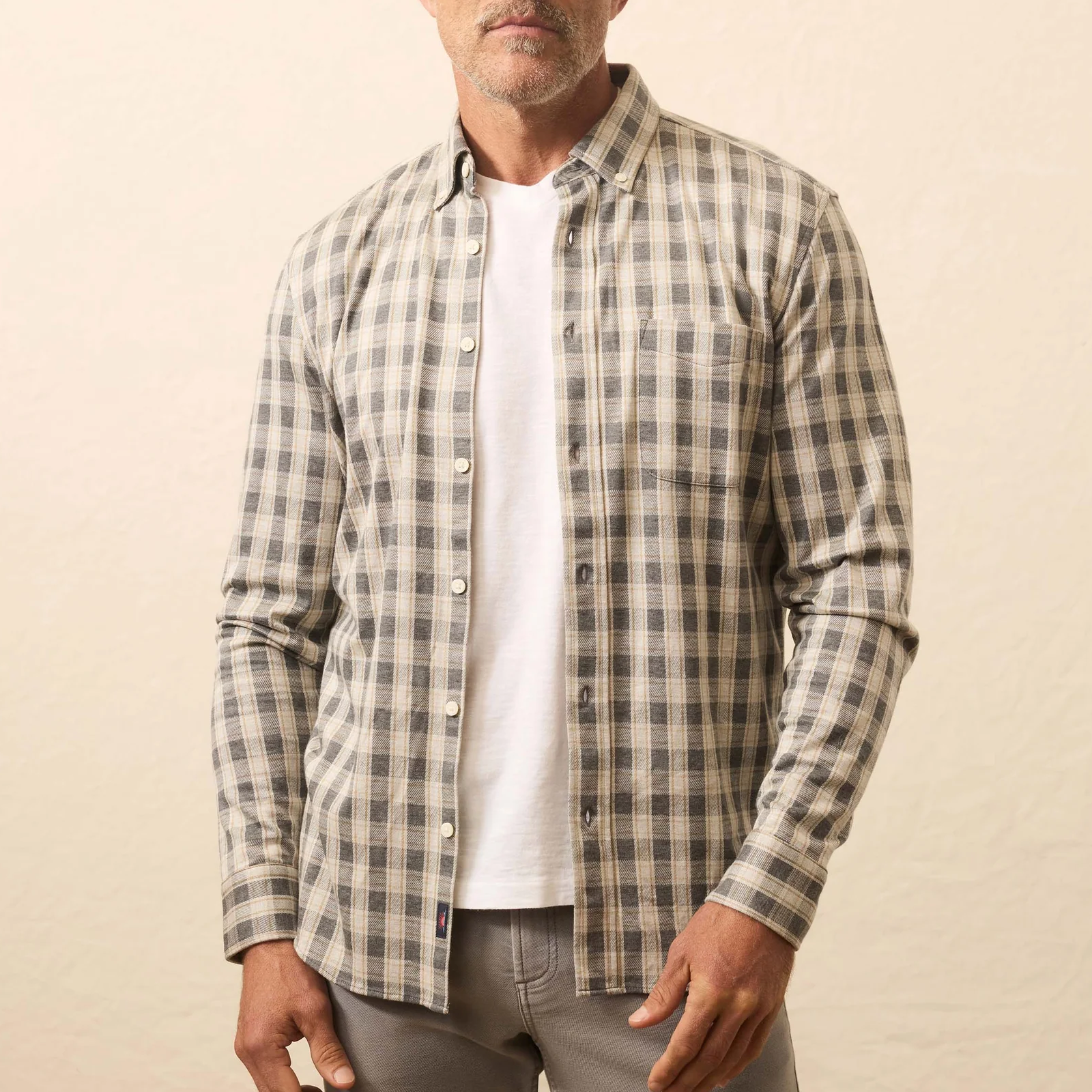 COASTLINE KNIT SHIRT - Long Sleeved Shirts - Novaman
