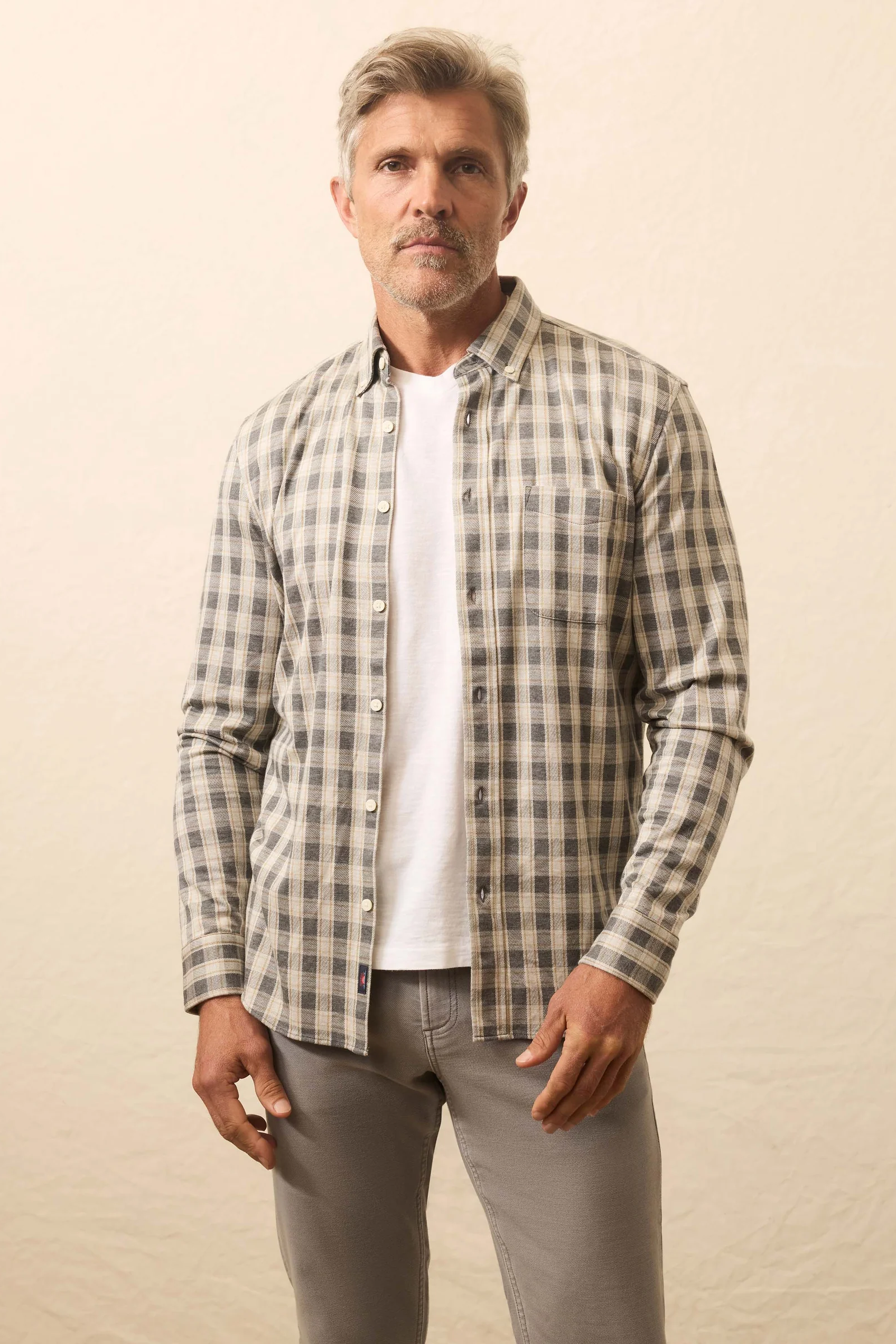 COASTLINE KNIT SHIRT - Long Sleeved Shirts - Novaman