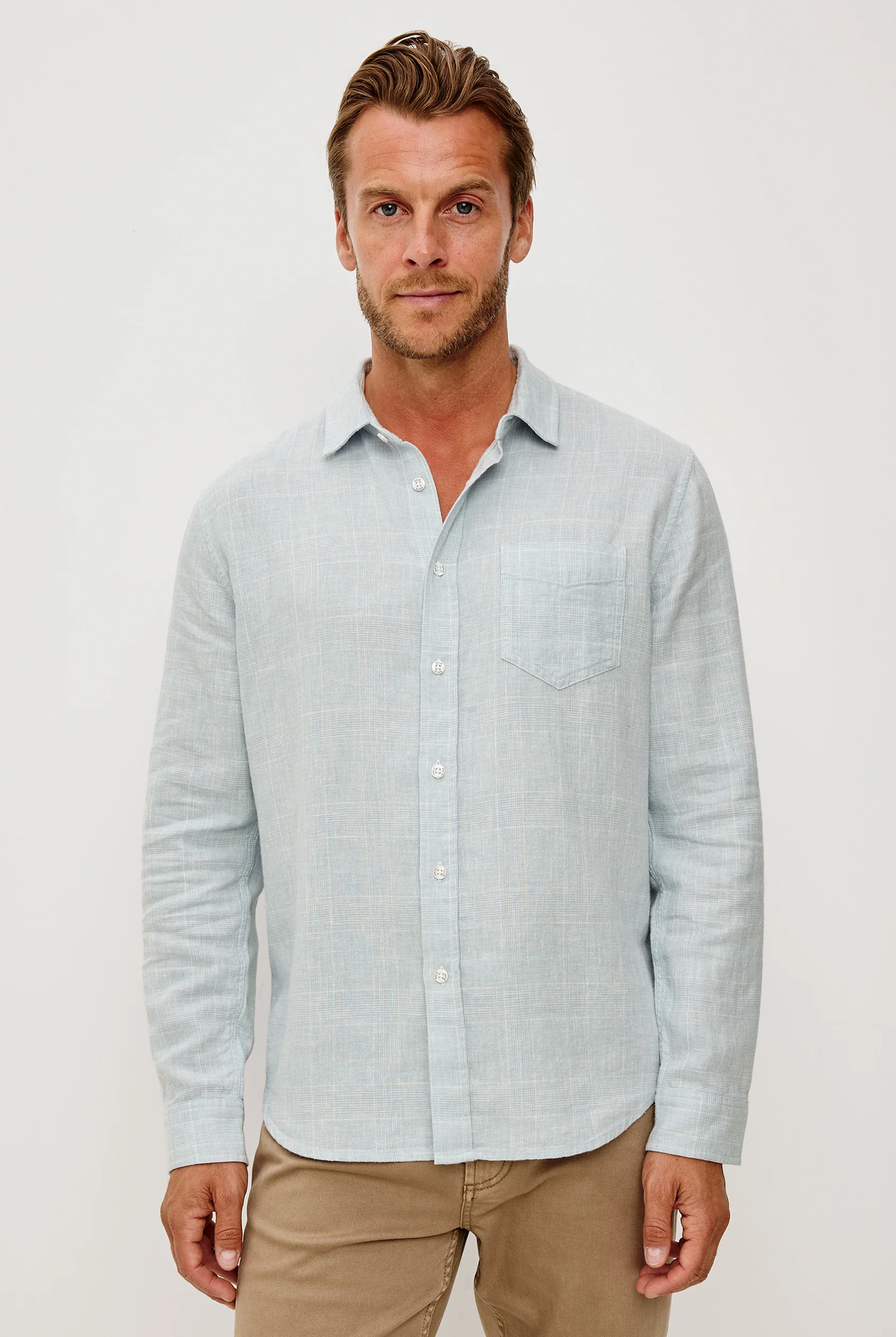 GRACY LONG SLEEVE SPORT SHIRT - Long Sleeved Shirts - Novaman