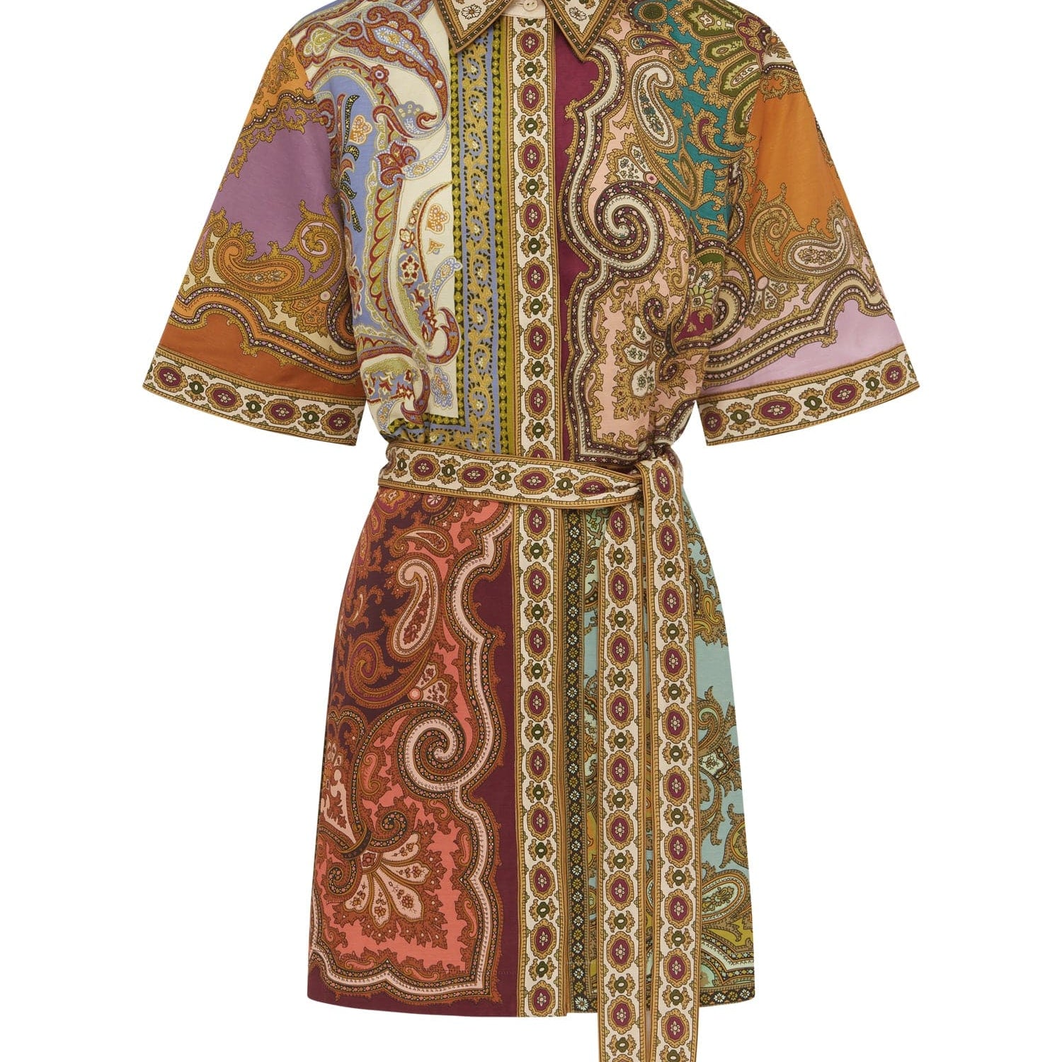 CLEMENZA SPLICED MINI DRESS
sassanova