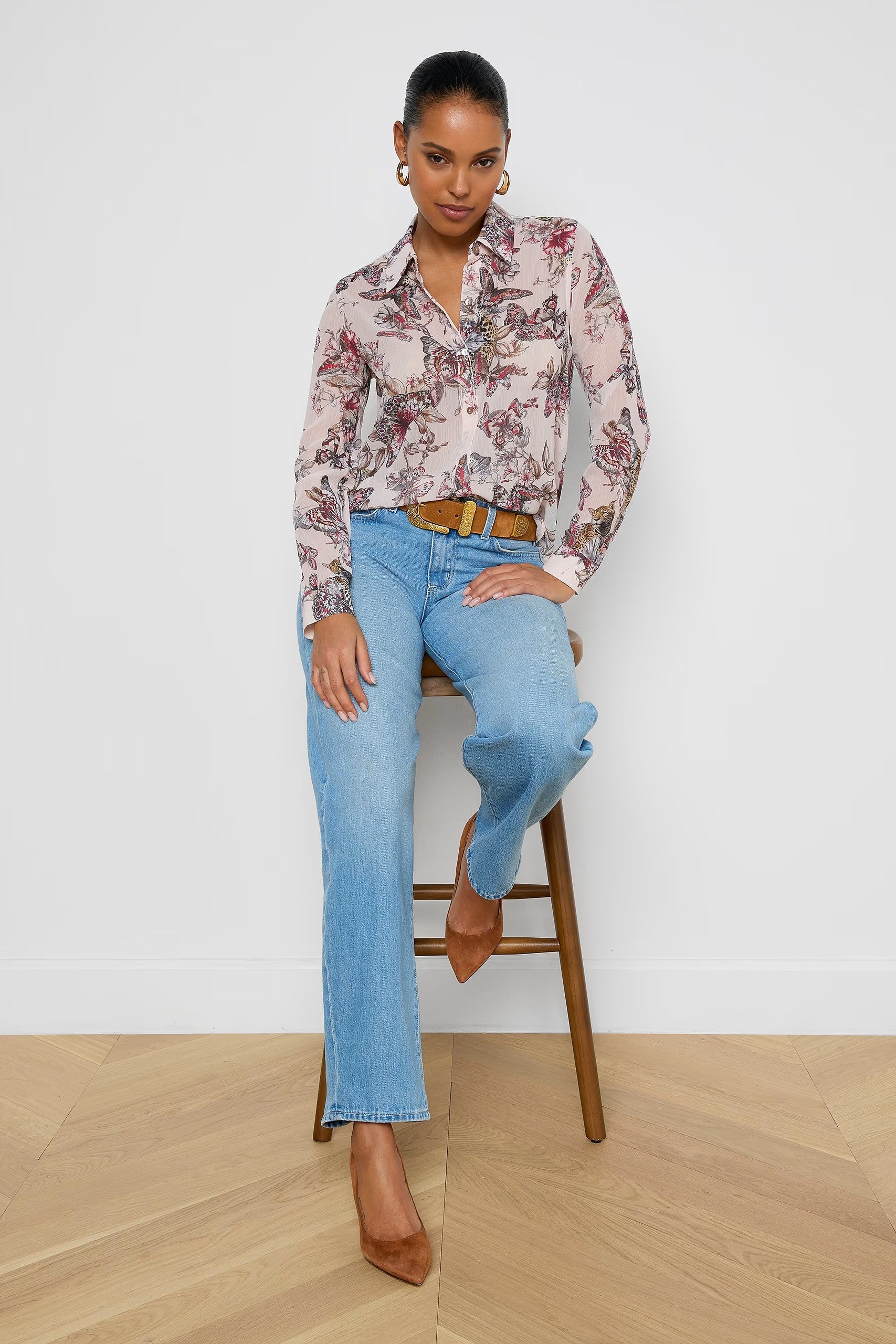 LAURENT BLOUSE - Blouses - Sassanova