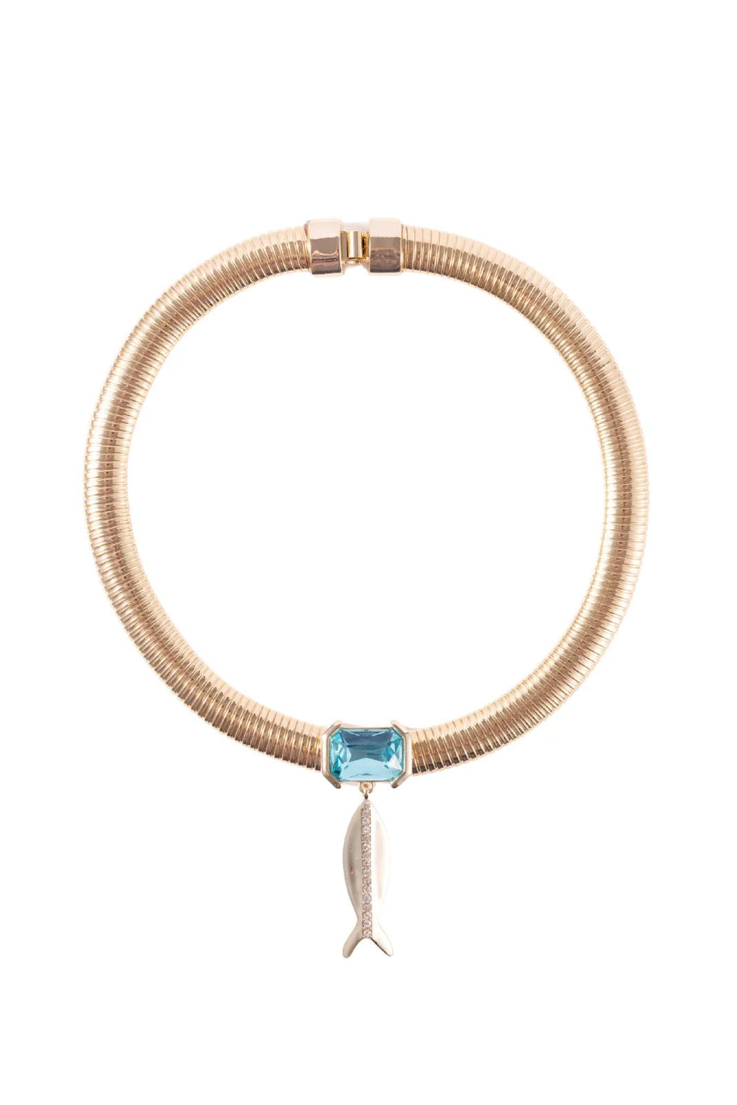 PAULA COLLAR- BLUES - Necklaces - Sassanova