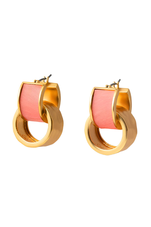 RUM CAY TWO PIECE GOLD HOOP GOLD
sassanova