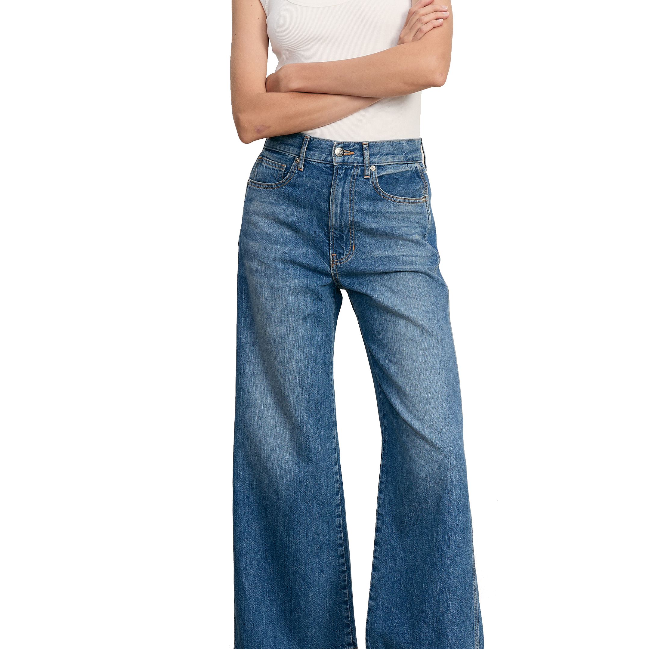 TAYLOR HIGH RISE WIDE LEG - Jeans - Sassanova