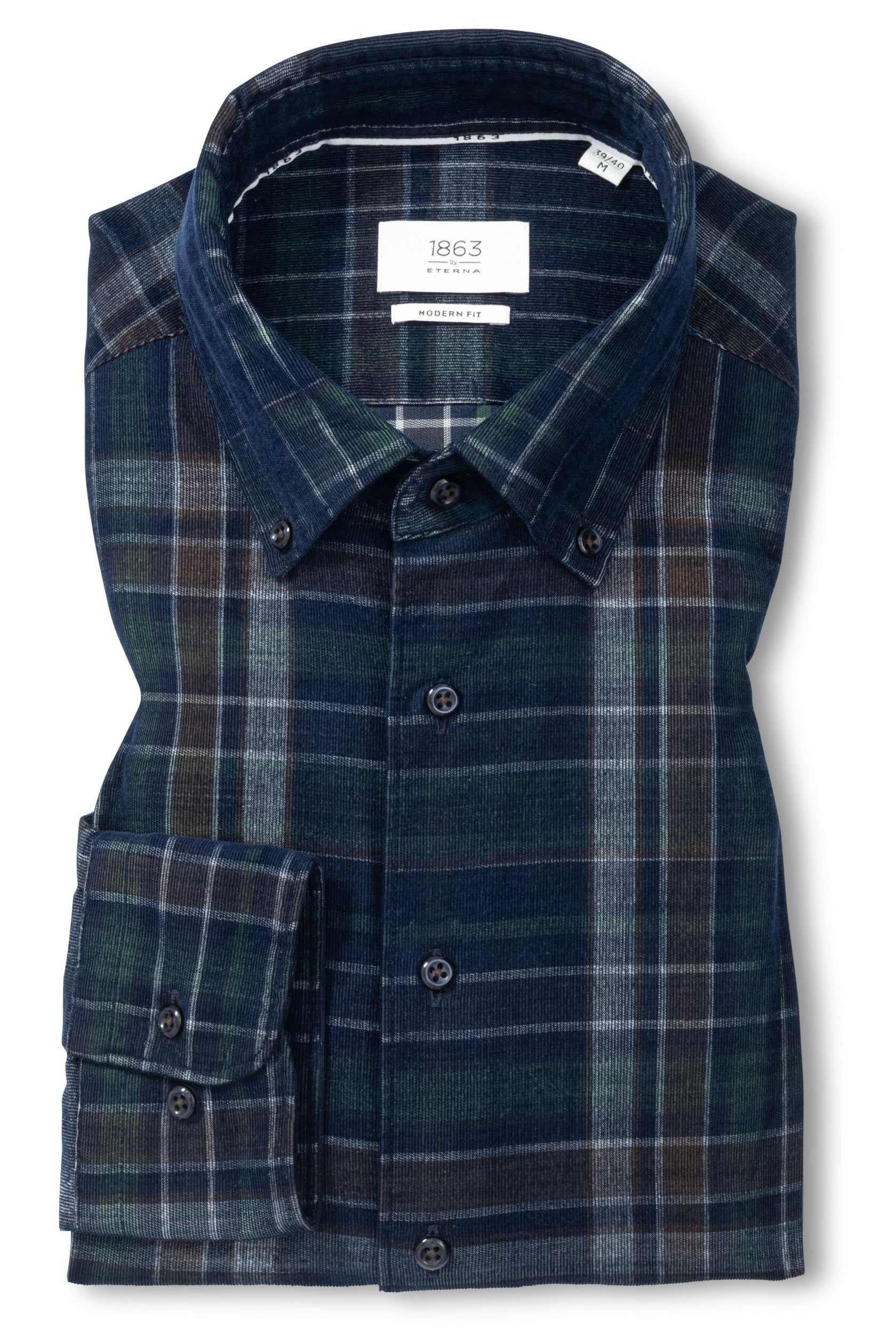 PREMIUM CORD FLANNEL W/ BD COLLAR - novaman