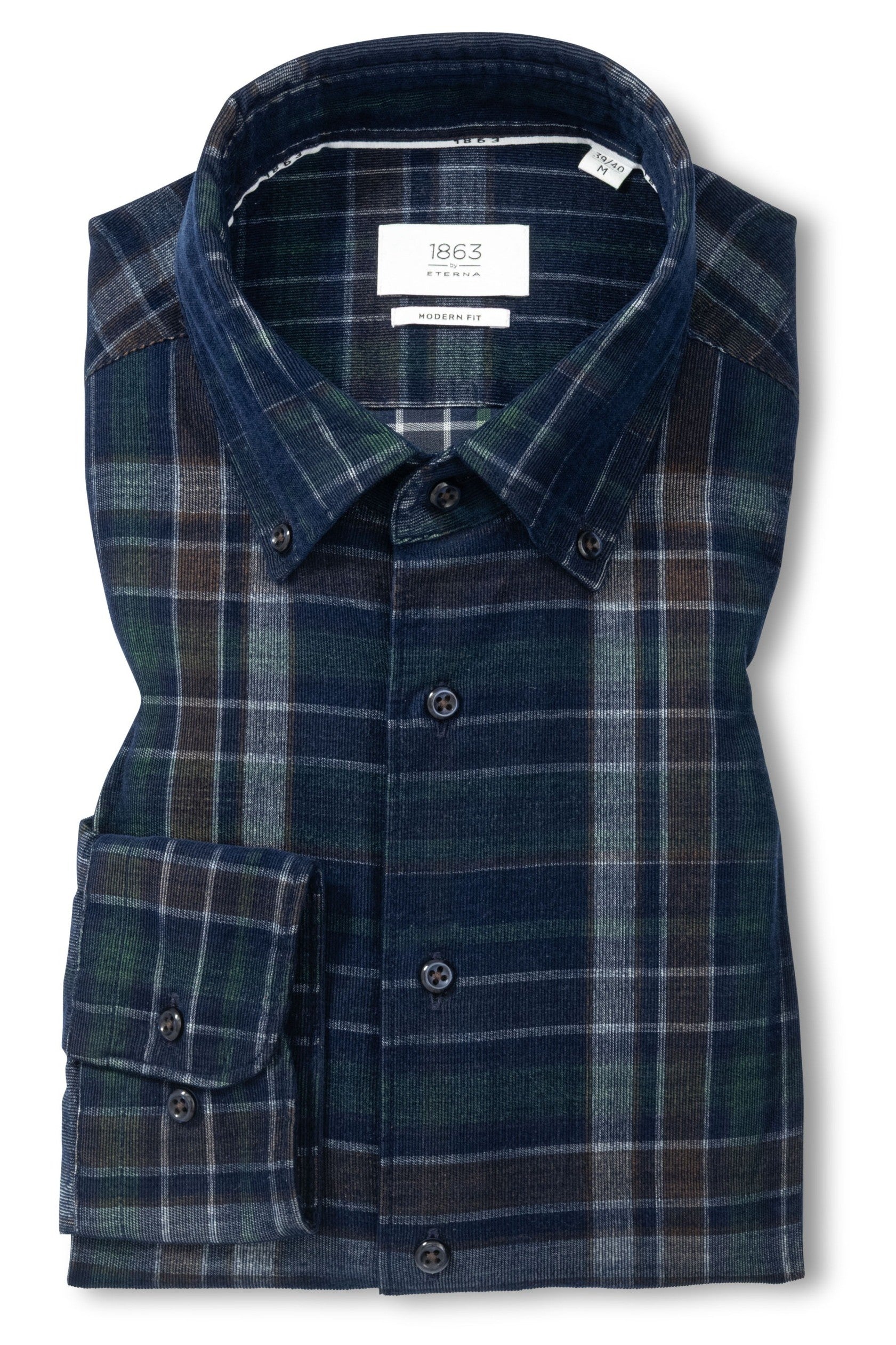 PREMIUM CORD FLANNEL W/ BD COLLAR - novaman