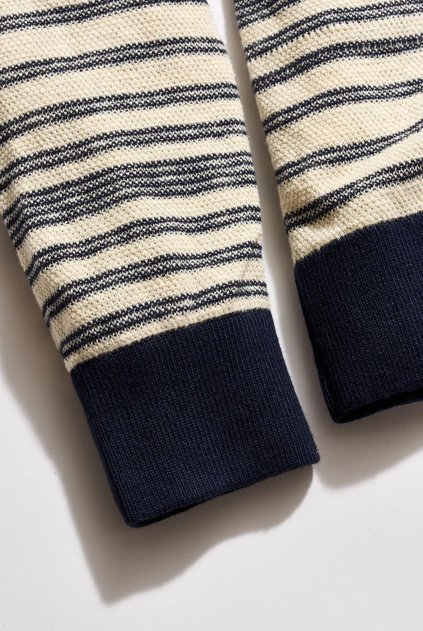 STRIPED CREW SWEATER - Sweaters - Novaman