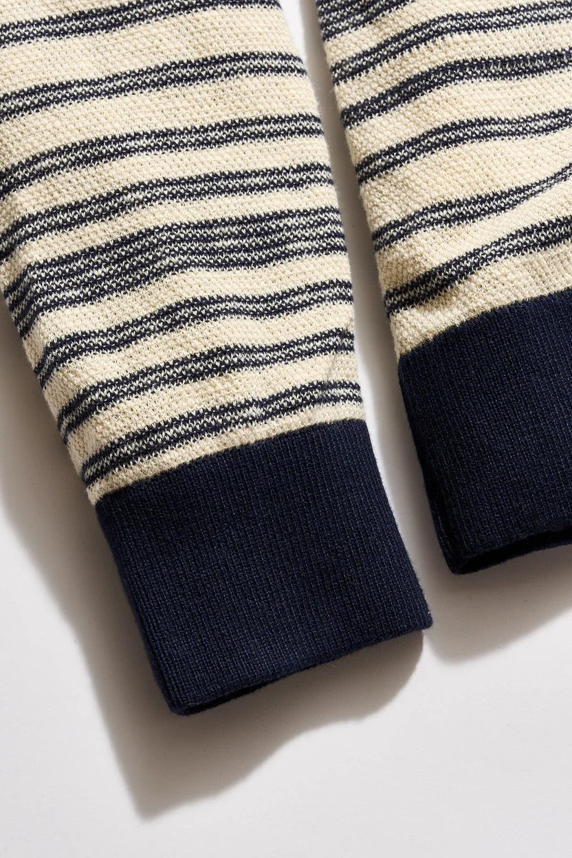 STRIPED CREW SWEATER - Sweaters - Novaman