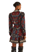 VALENTINA WRAP MINI DRESS-Sassanova