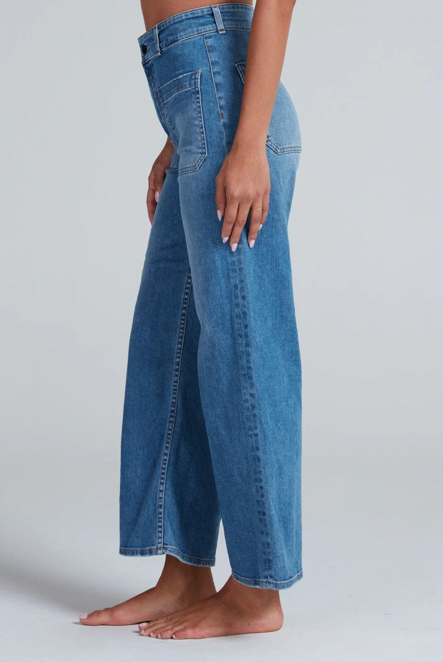 CROPPED SAILOR - Jeans - Sassanova