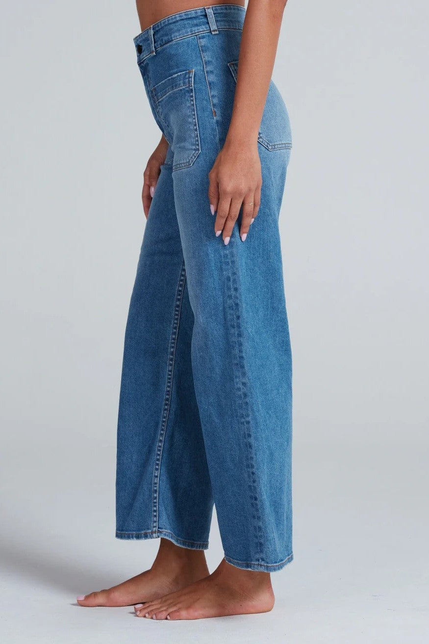 CROPPED SAILOR - Jeans - Sassanova