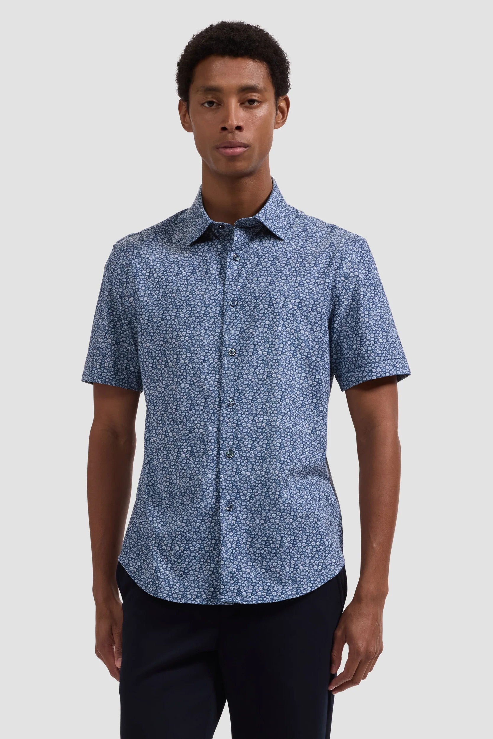OOOHCOTTON MILES SHORT SLEEVE SHIRT - Short Sleeved Shirts - Novaman