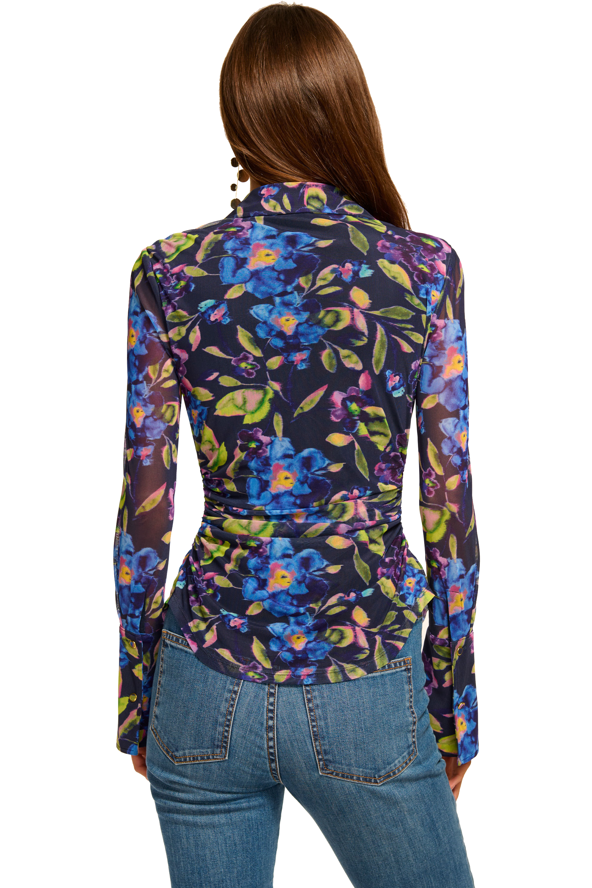 FLORAL TALISA TOP - Blouses - Sassanova