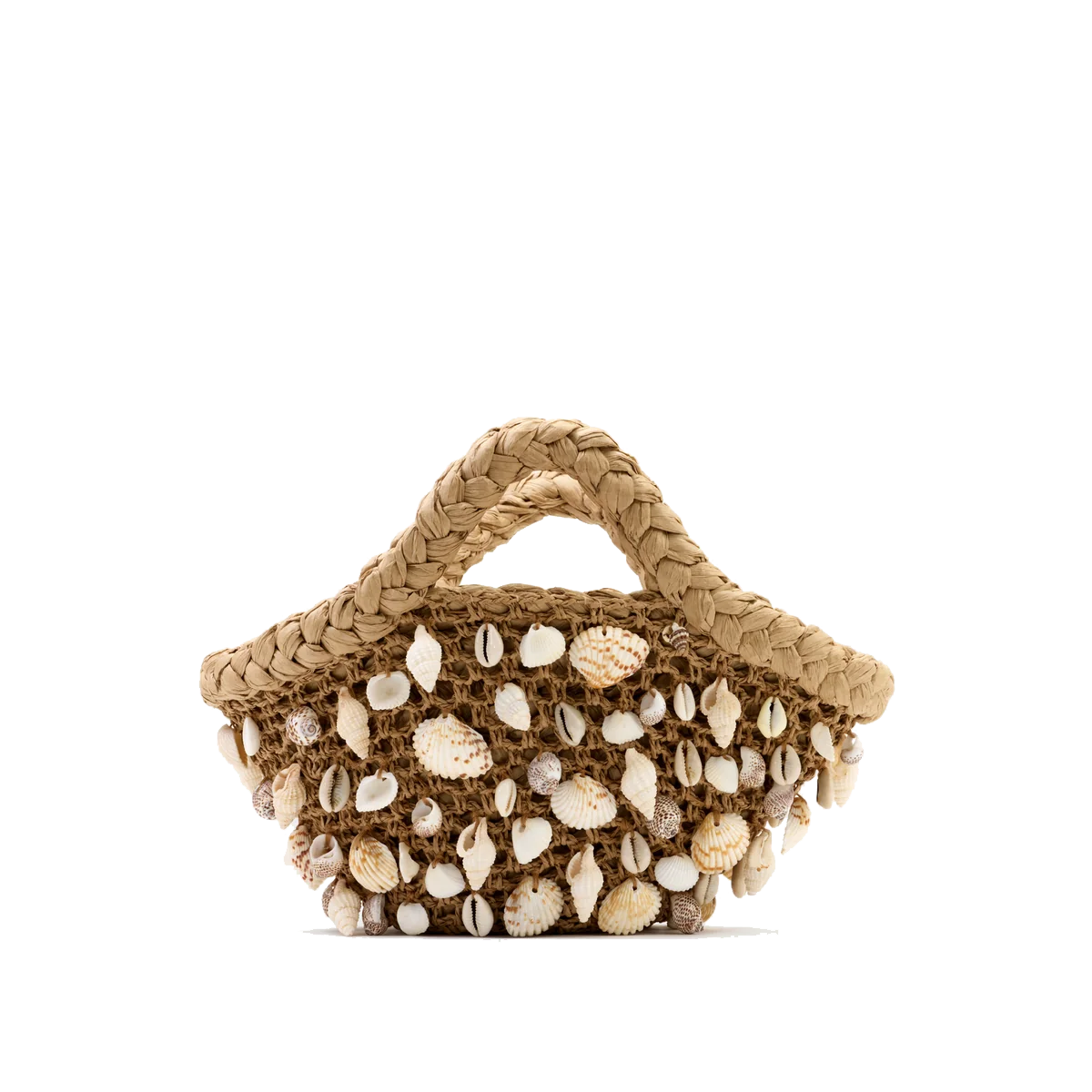 MINI SHELLY MERCADO TOTE - Handbags - Sassanova