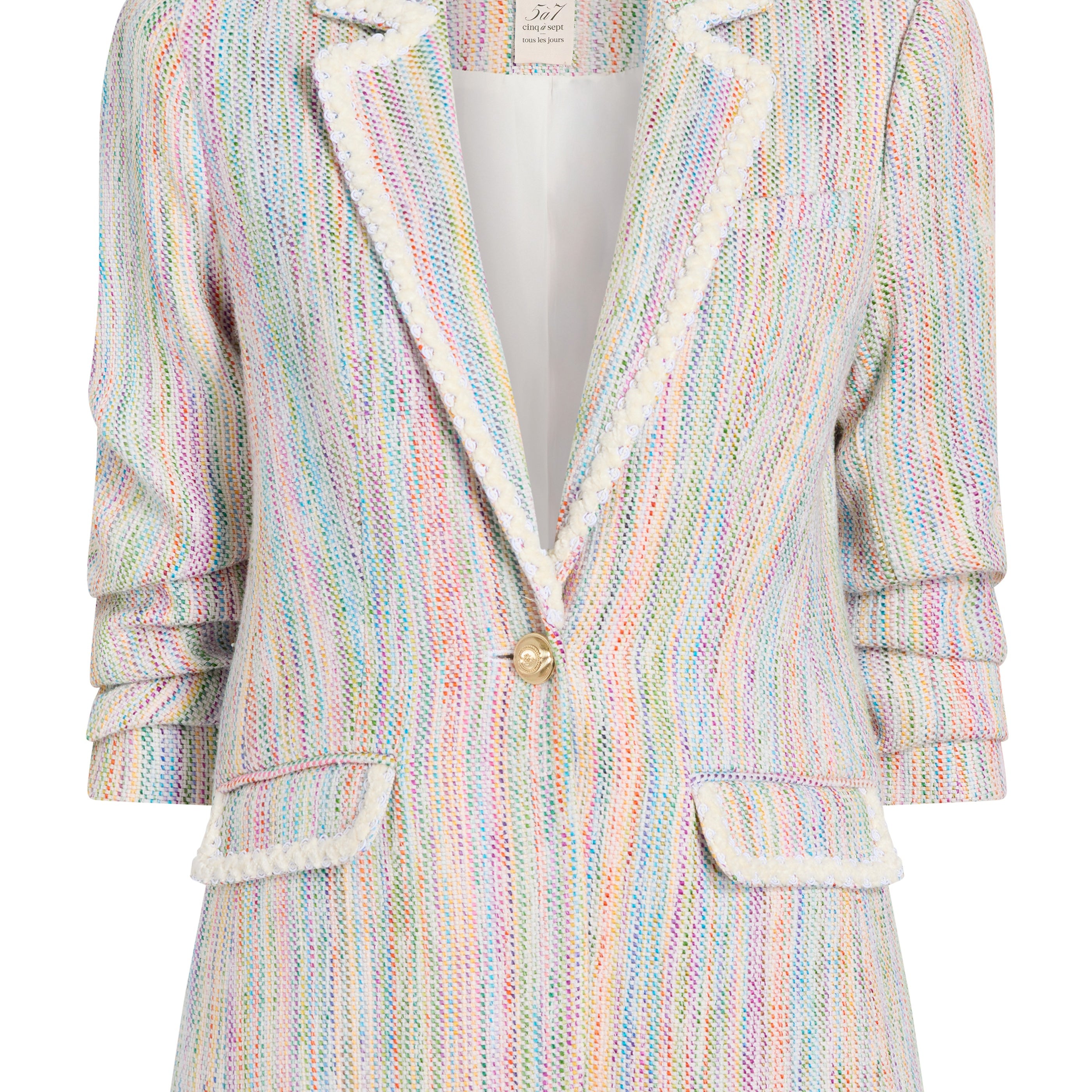 PRISM TWEED KHLOE BLAZER - Jackets - Sassanova
