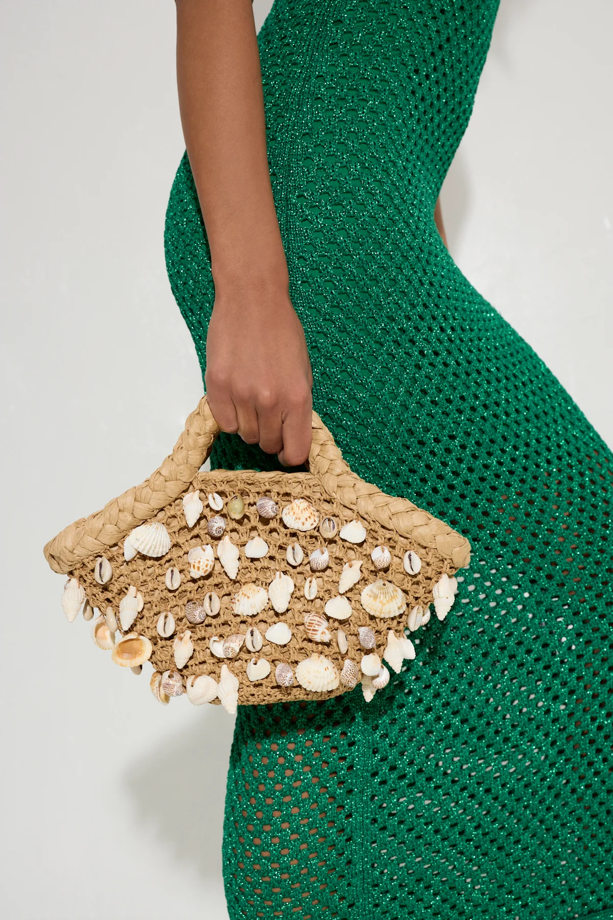 MINI SHELLY MERCADO TOTE - Handbags - Sassanova