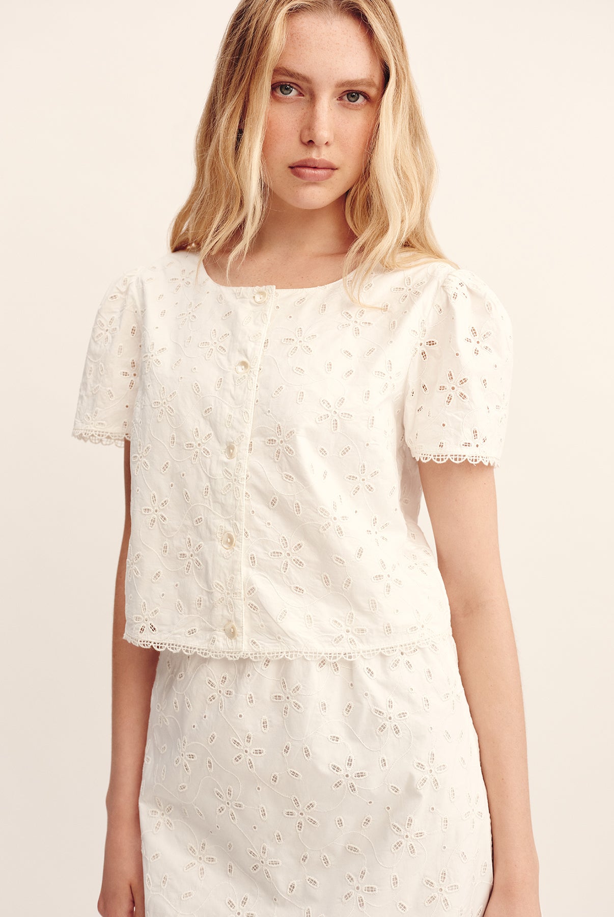 SALMA CAP SLEEVE TOP - Blouses - Sassanova
