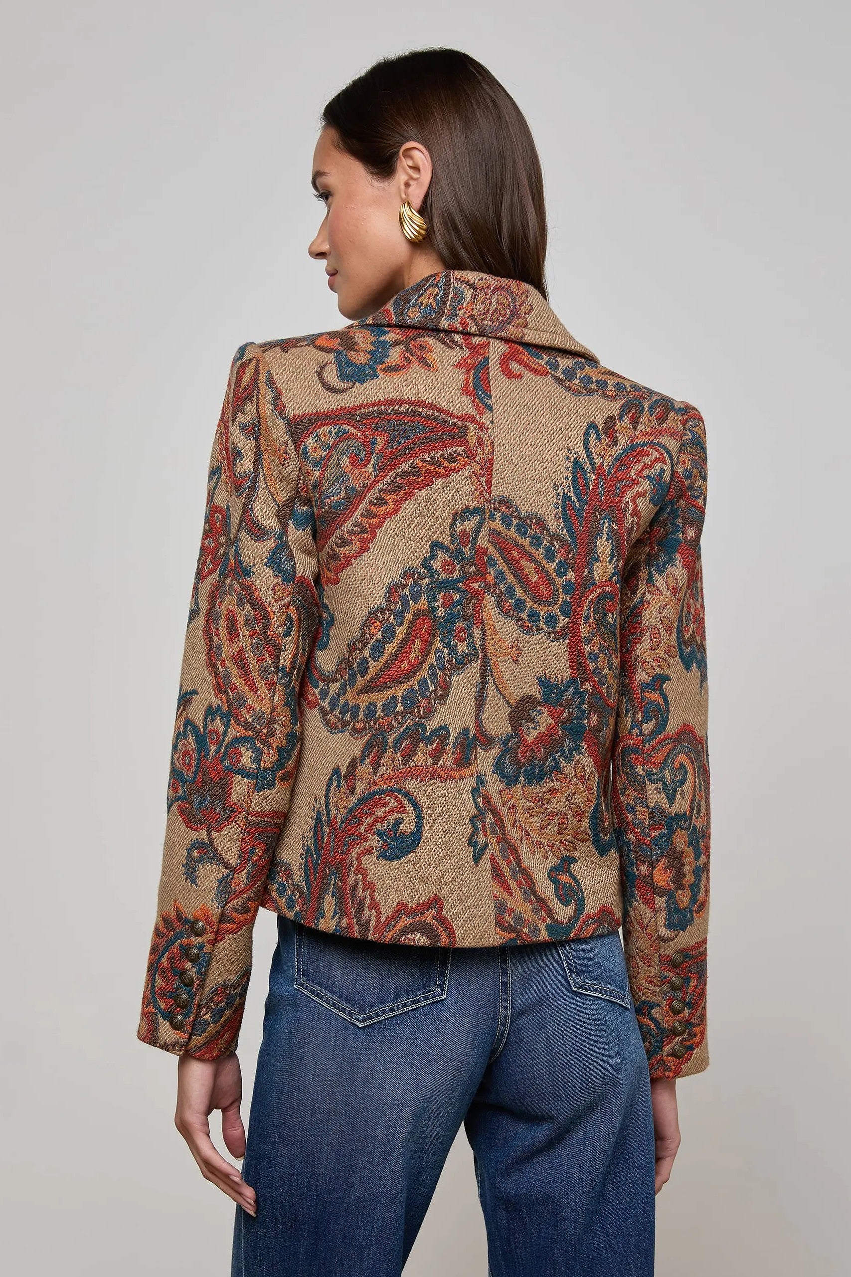 KELSEY CROPPED PEACOAT-Sassanova