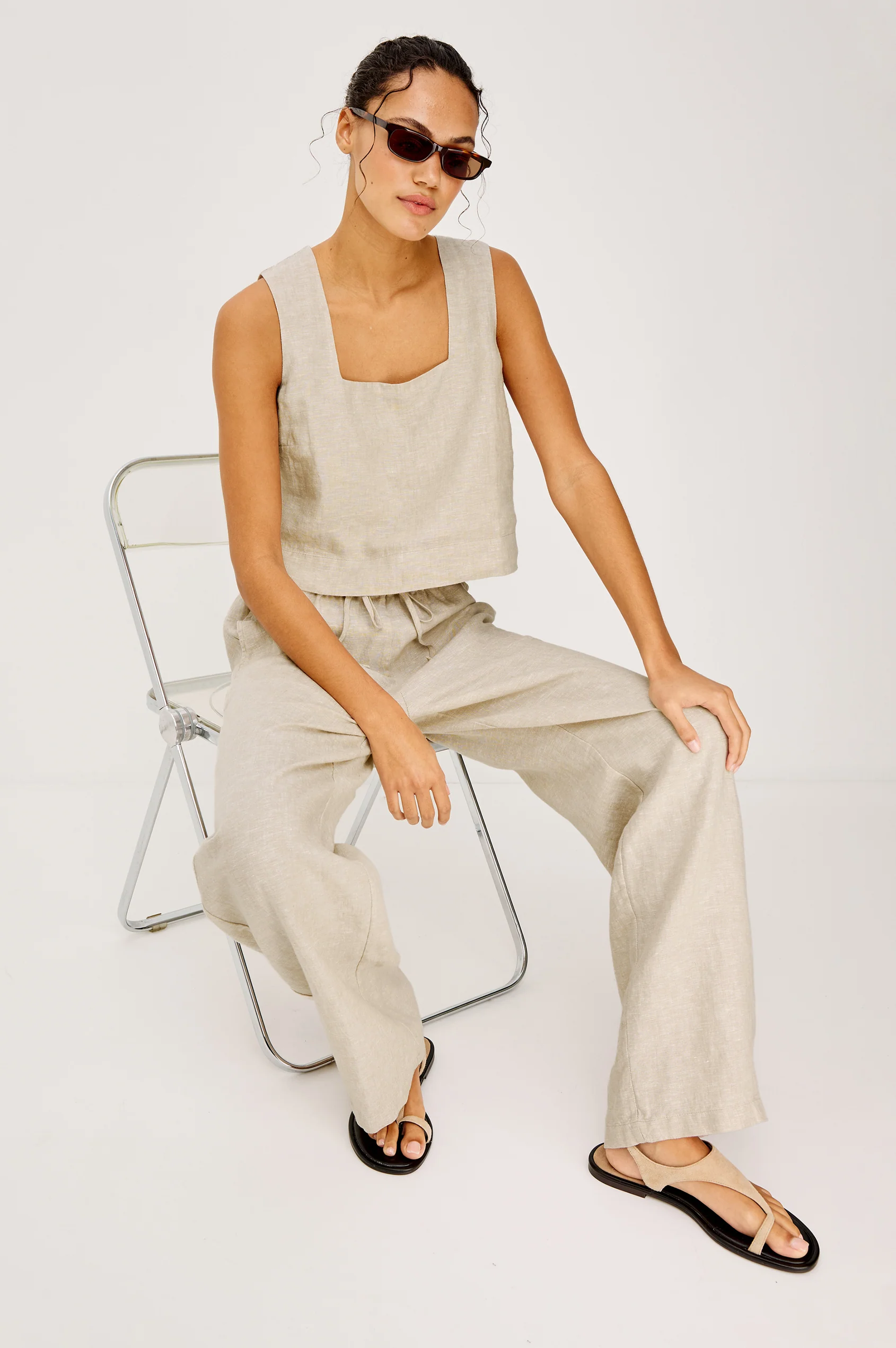 EMMIE PANT - Pants - Sassanova