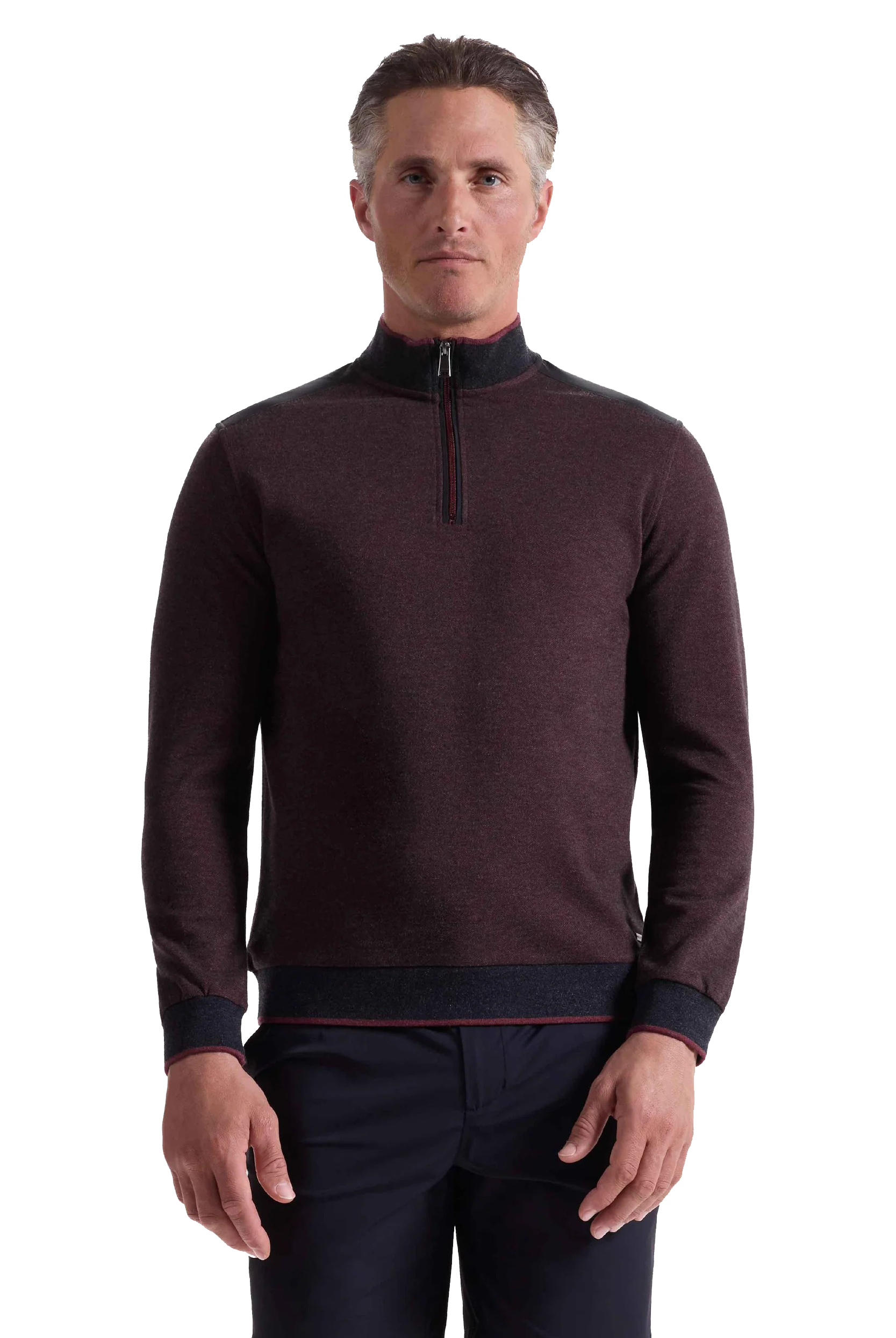 L/S QUARTER ZIP - novaman