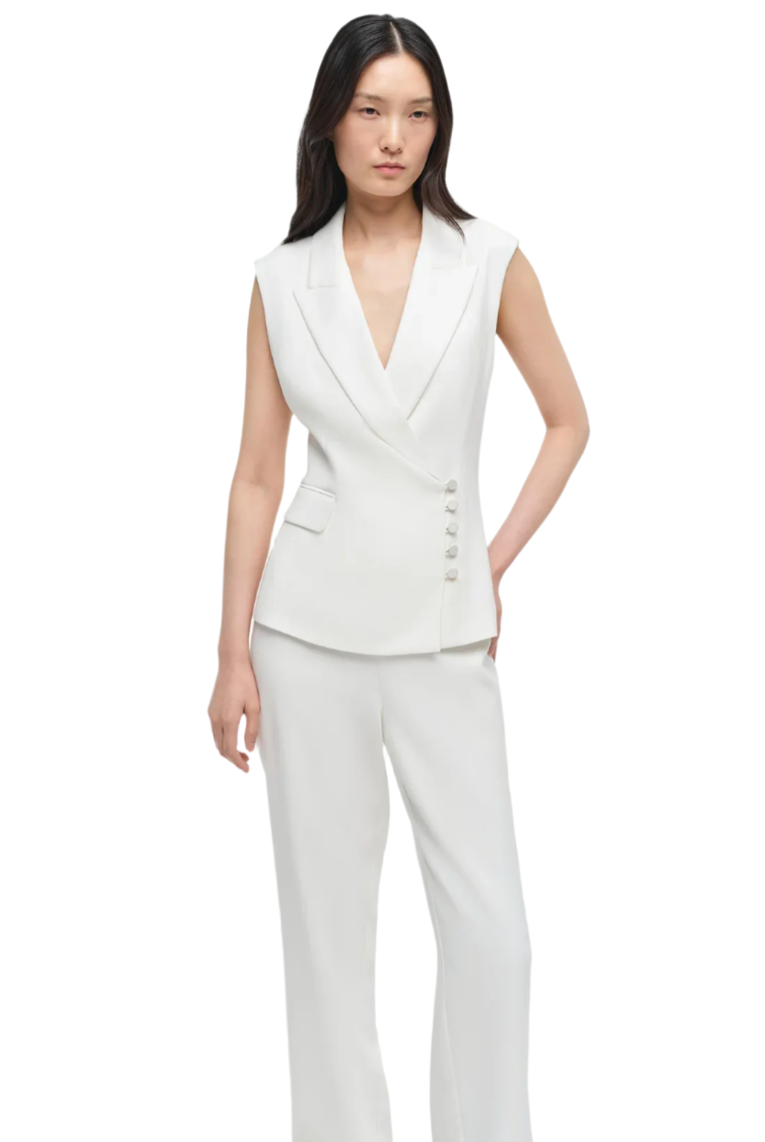VALARIE BLAZER VEST - Vests - Sassanova