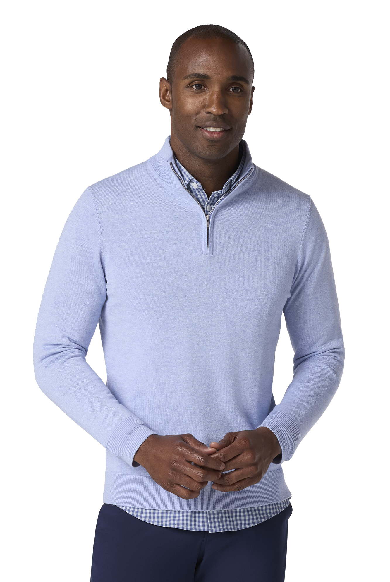 HERITAGE 1/4 ZIP SWEATER-novaman